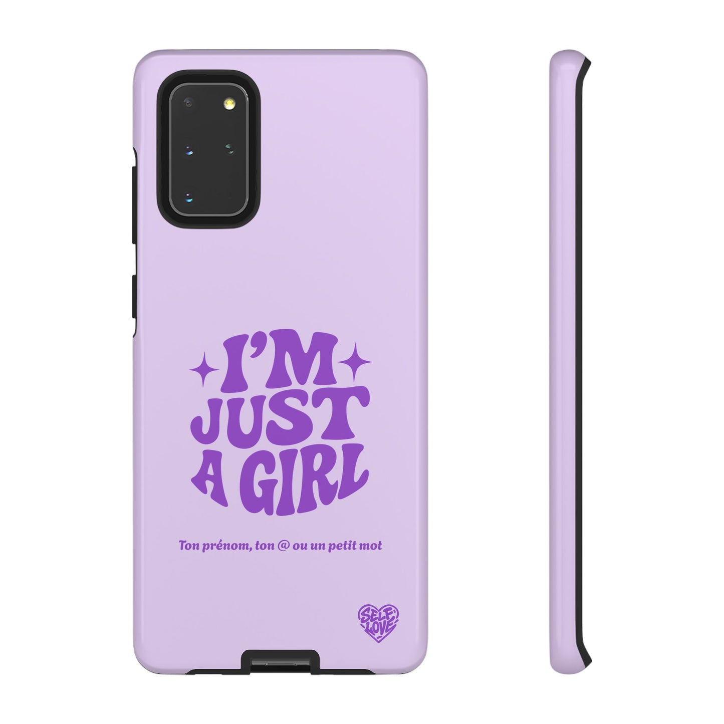 Im Just A Girl - Coque Samsung (violet)