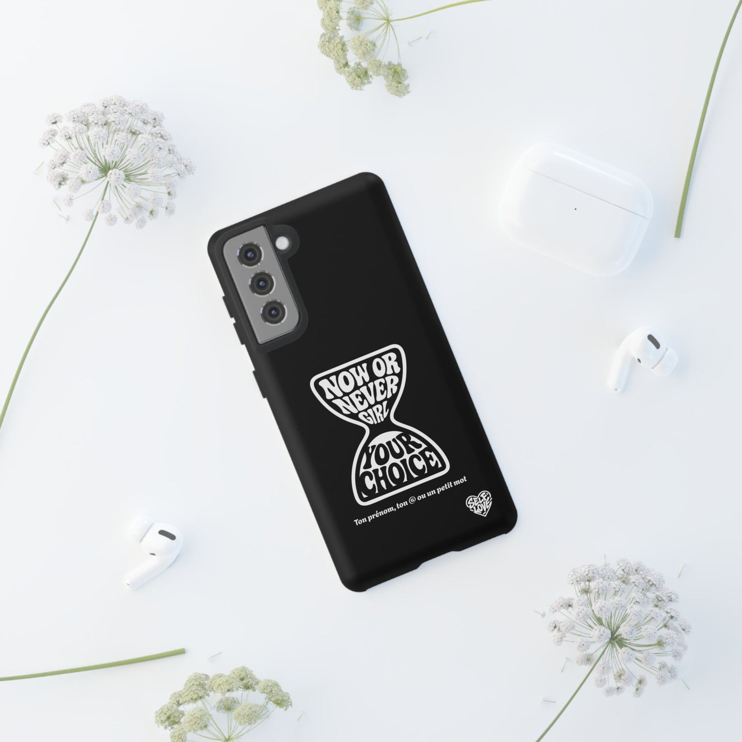 Now Or Never Girl - Coque Samsung (noir)