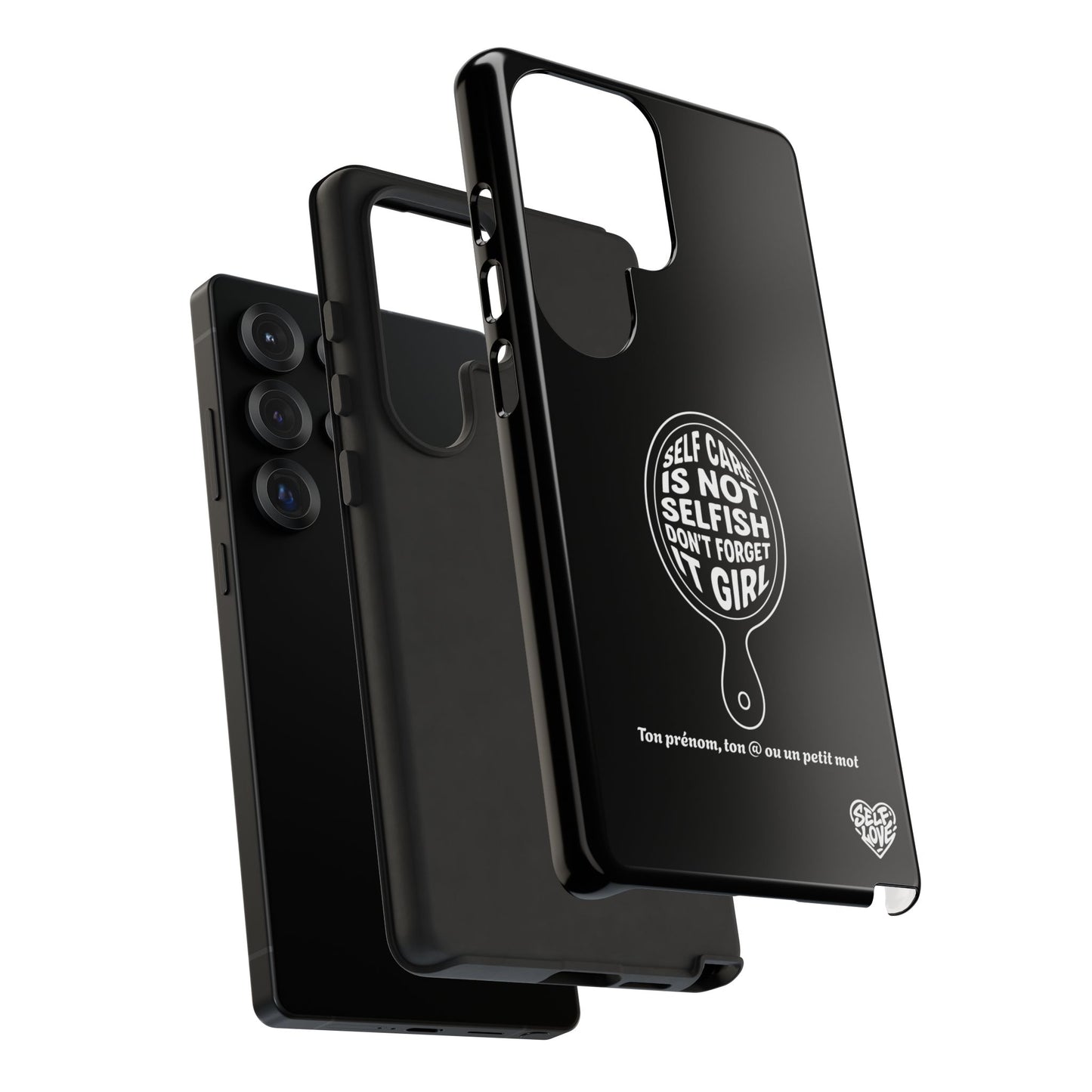 Self Care - Coque Samsung (noir)