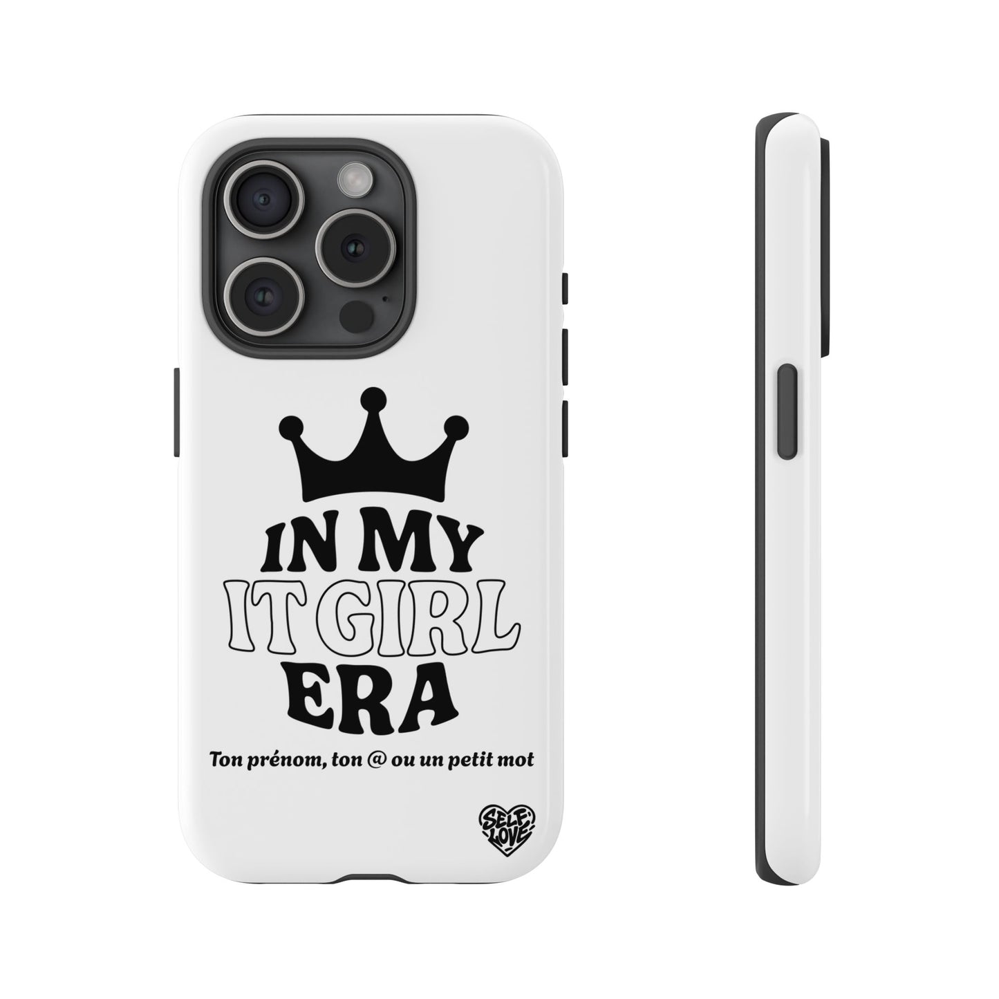 In My It Girl Era - Coque iPhone (blanc)