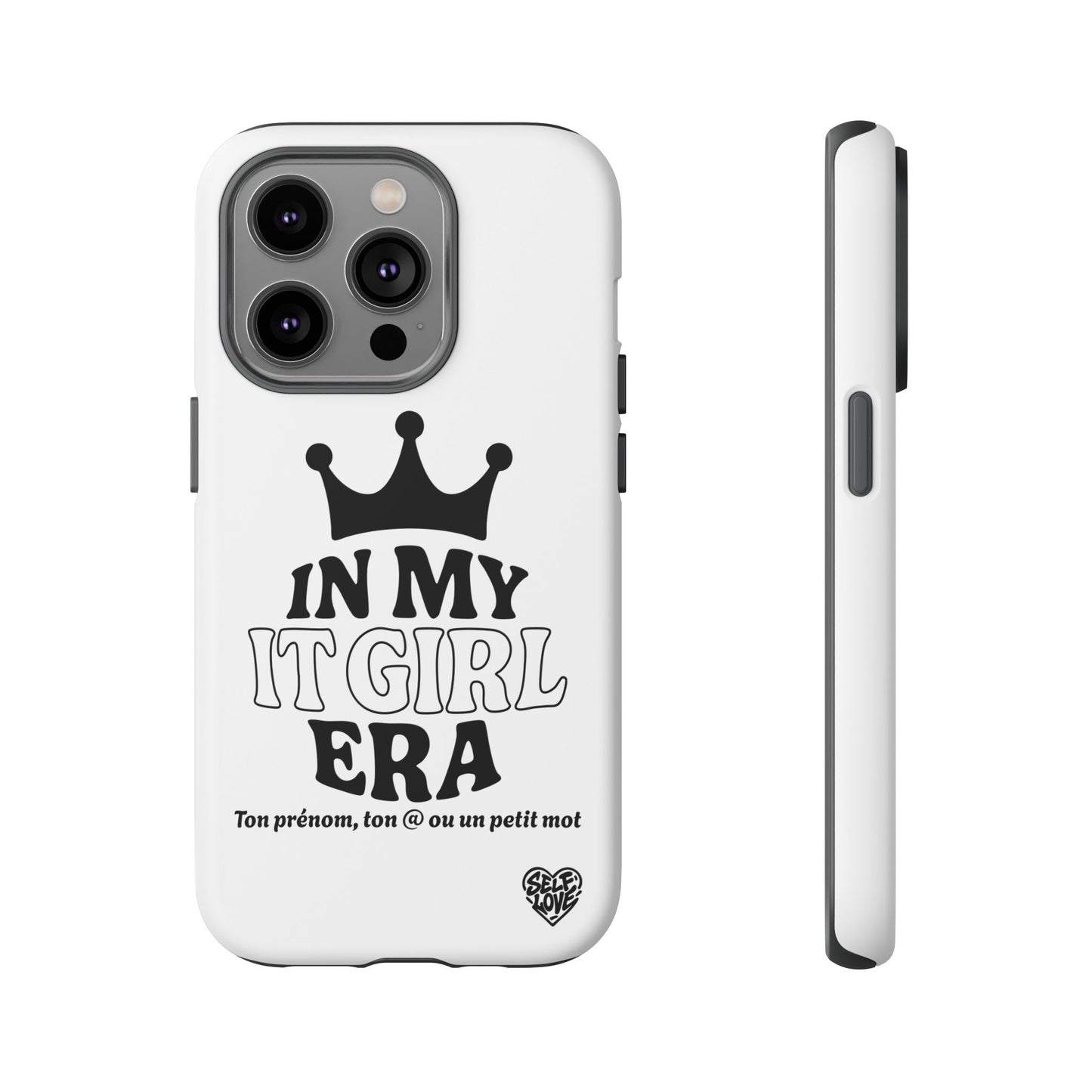In My It Girl Era - Coque iPhone (blanc)