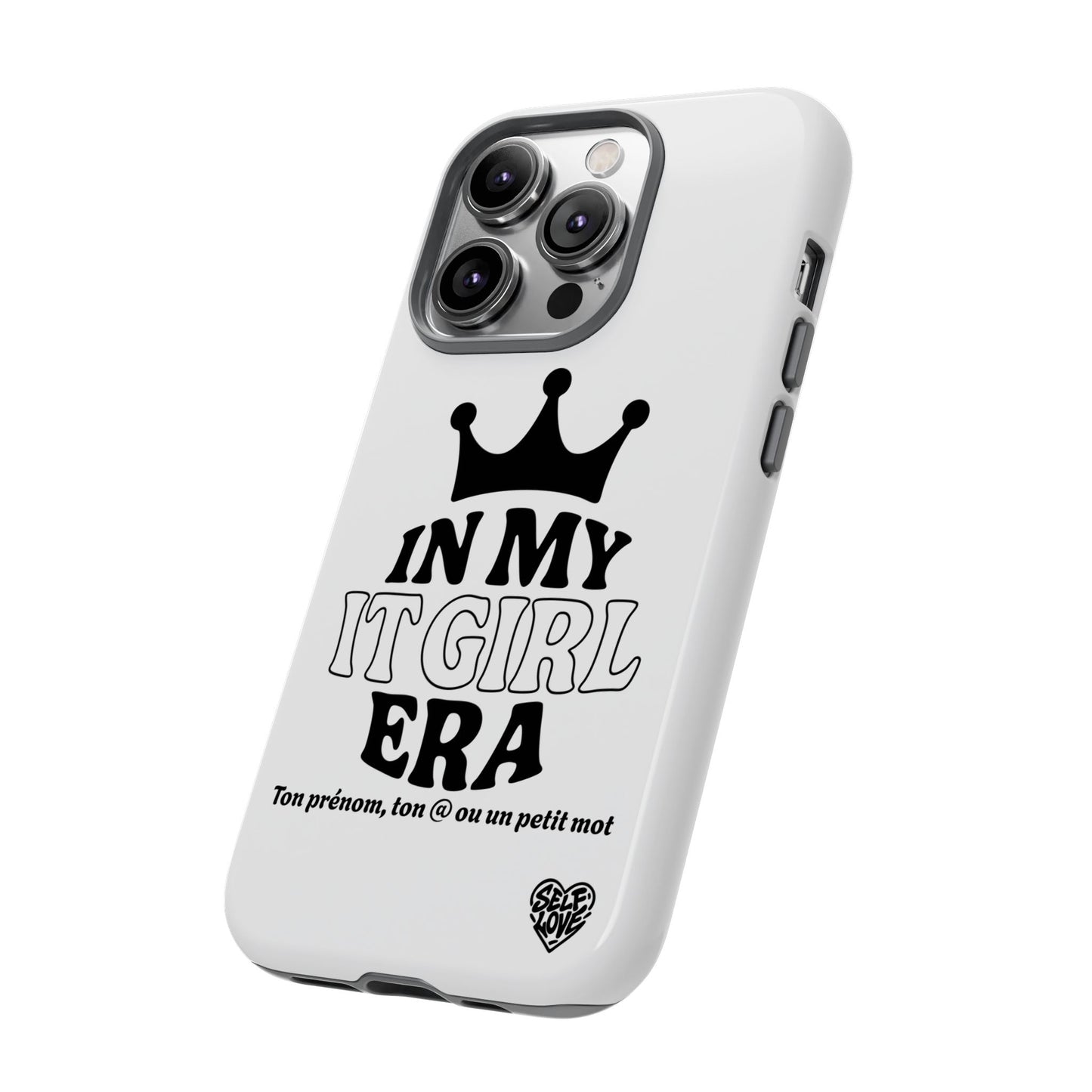 In My It Girl Era - Coque iPhone (blanc)