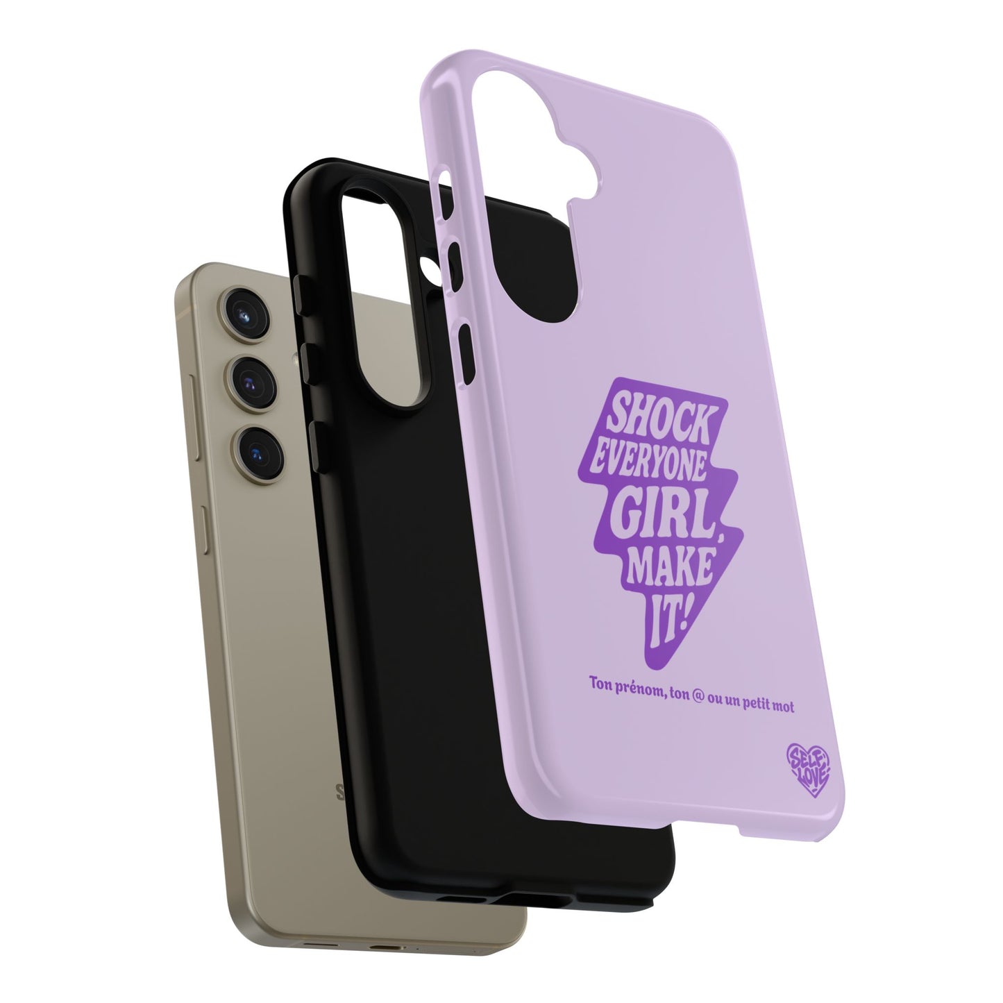 Shock Everyone - Coque Samsung (violet)