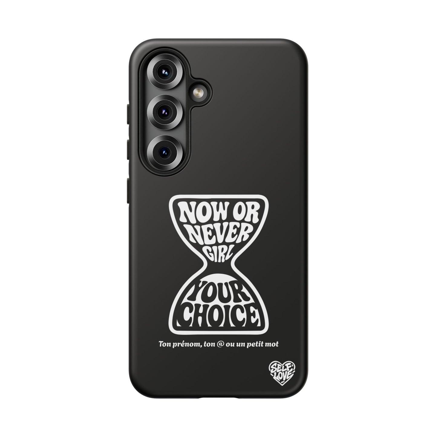 Now Or Never Girl - Coque Samsung (noir)