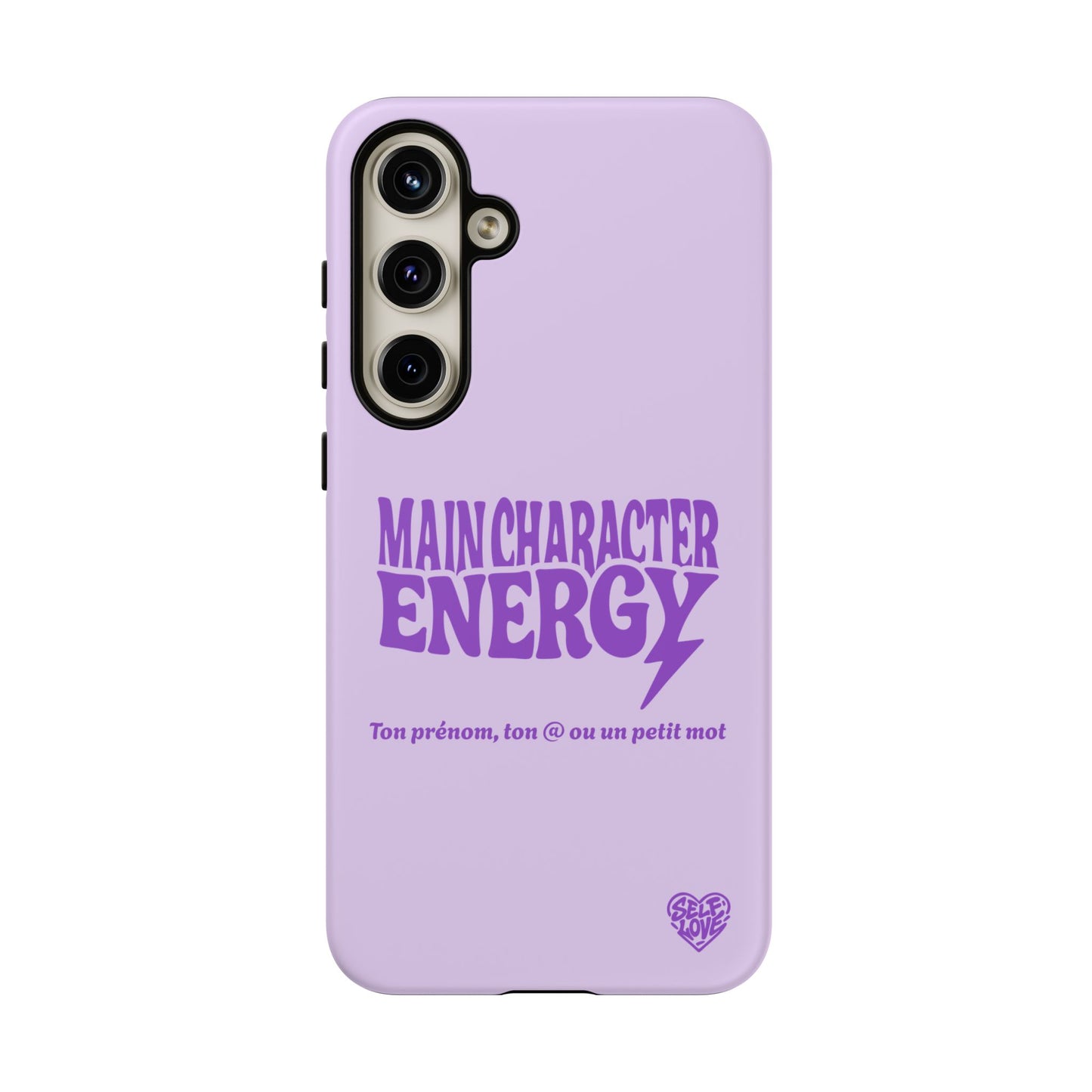 Main Character Energy - Coque Samsung (violet)