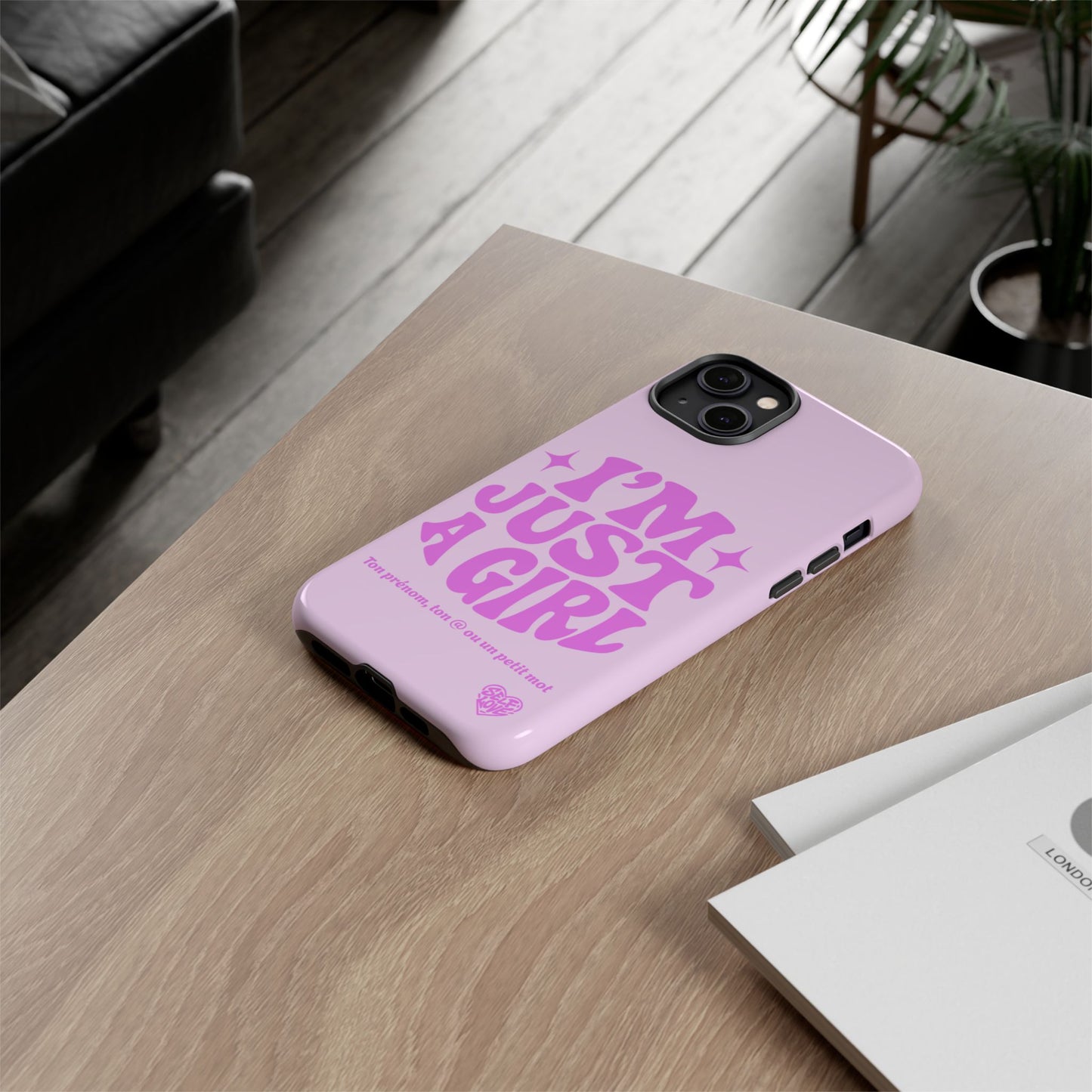 Im Just A Girl - Coque iPhone