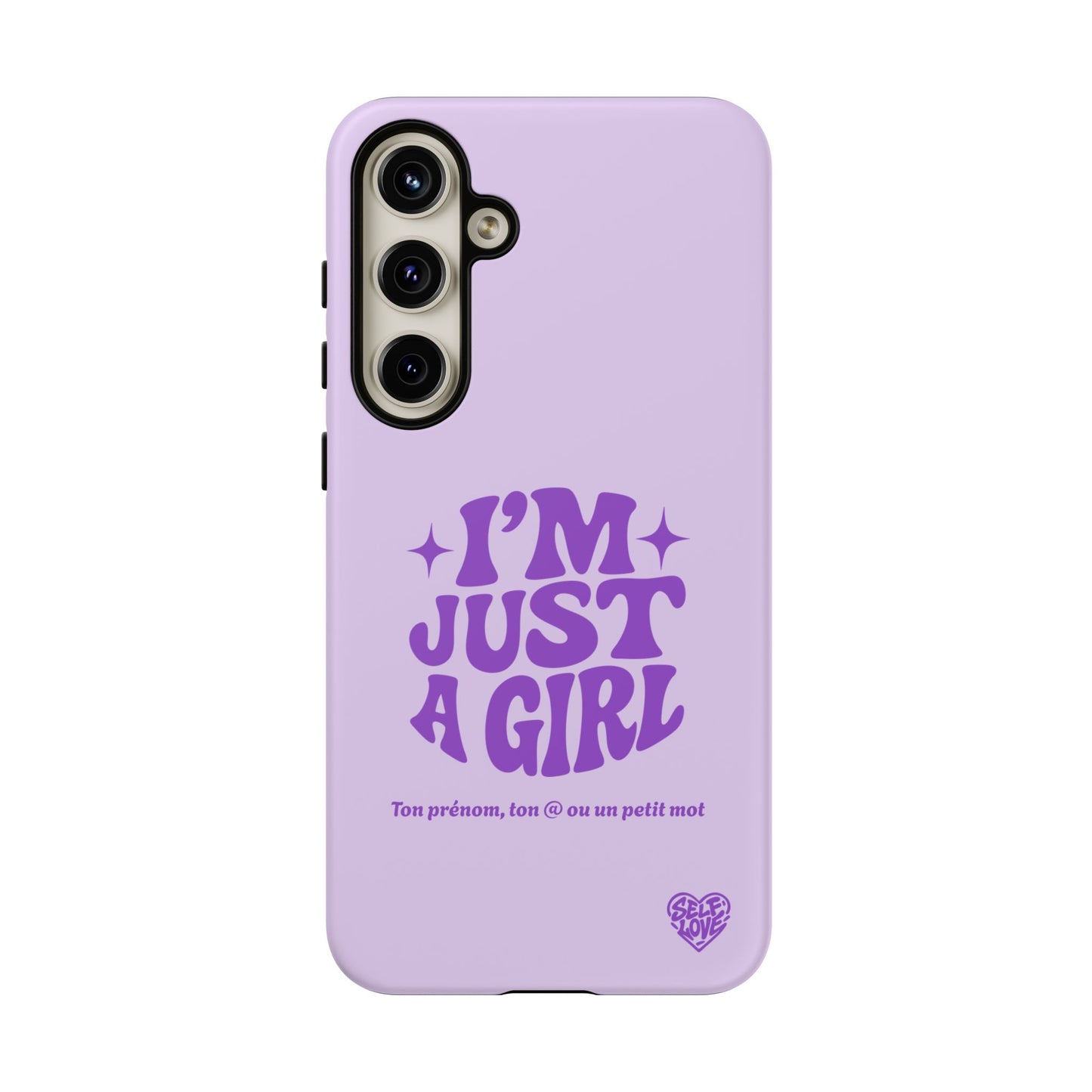 Im Just A Girl - Coque Samsung (violet)