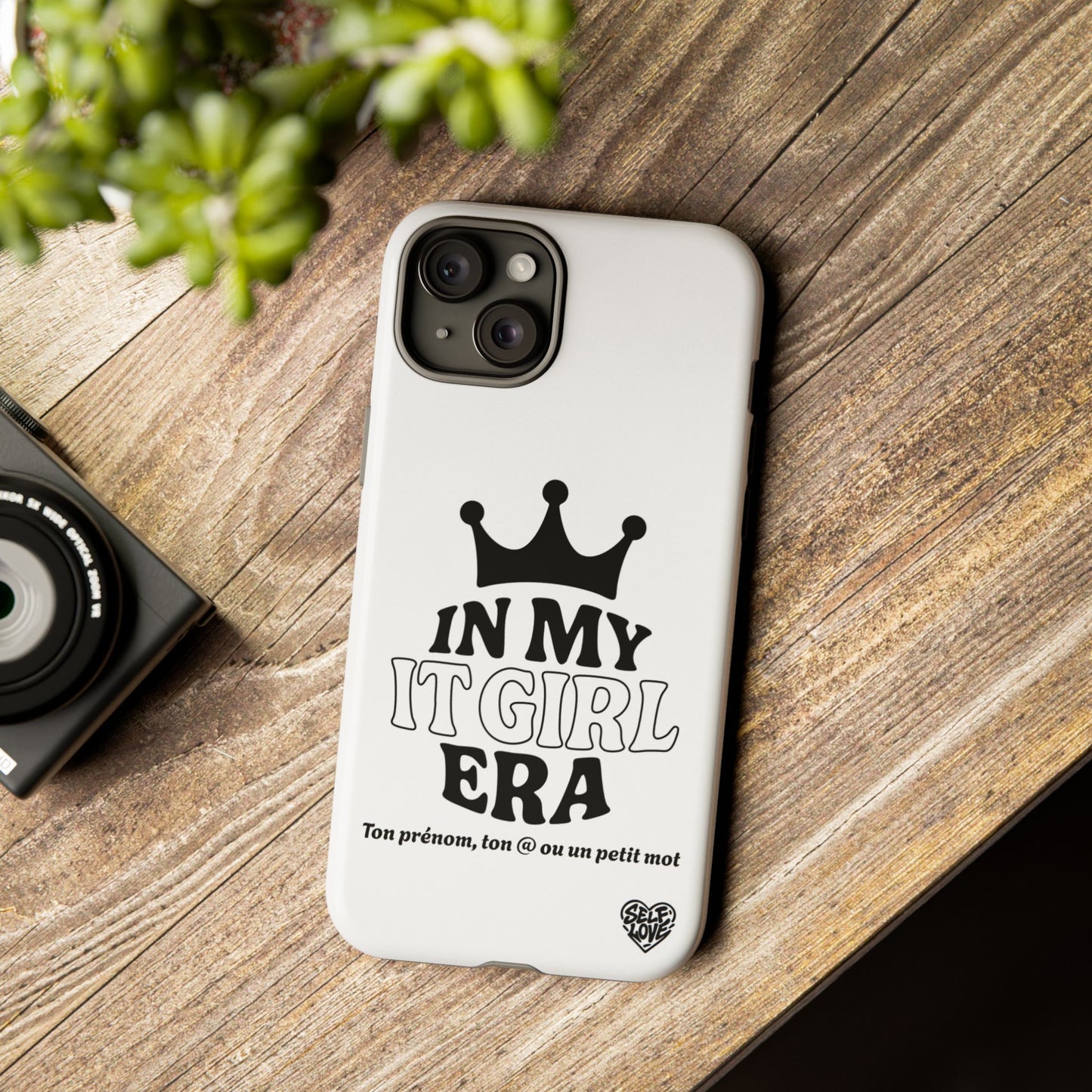 In My It Girl Era - Coque iPhone (blanc)