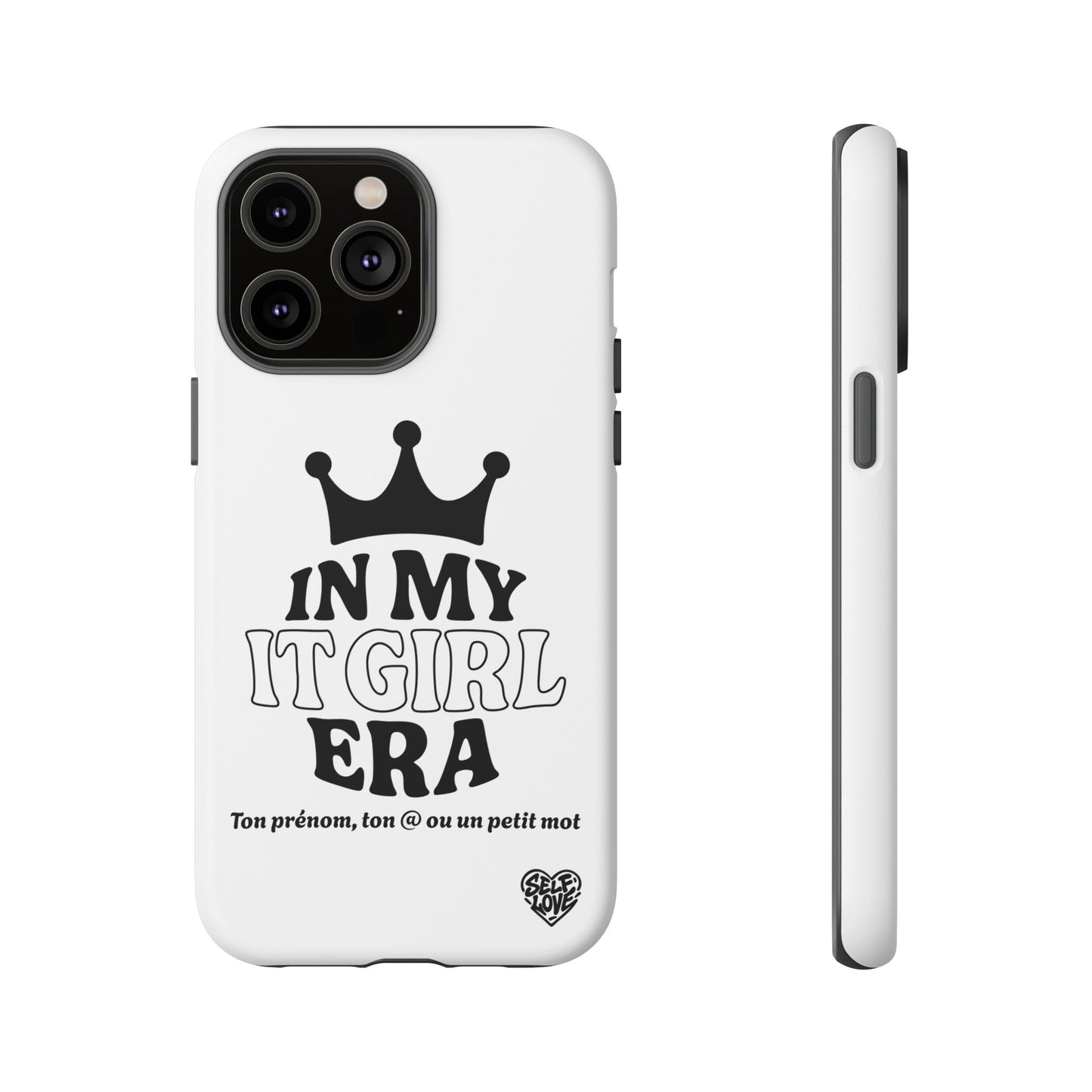 In My It Girl Era - Coque iPhone (blanc)