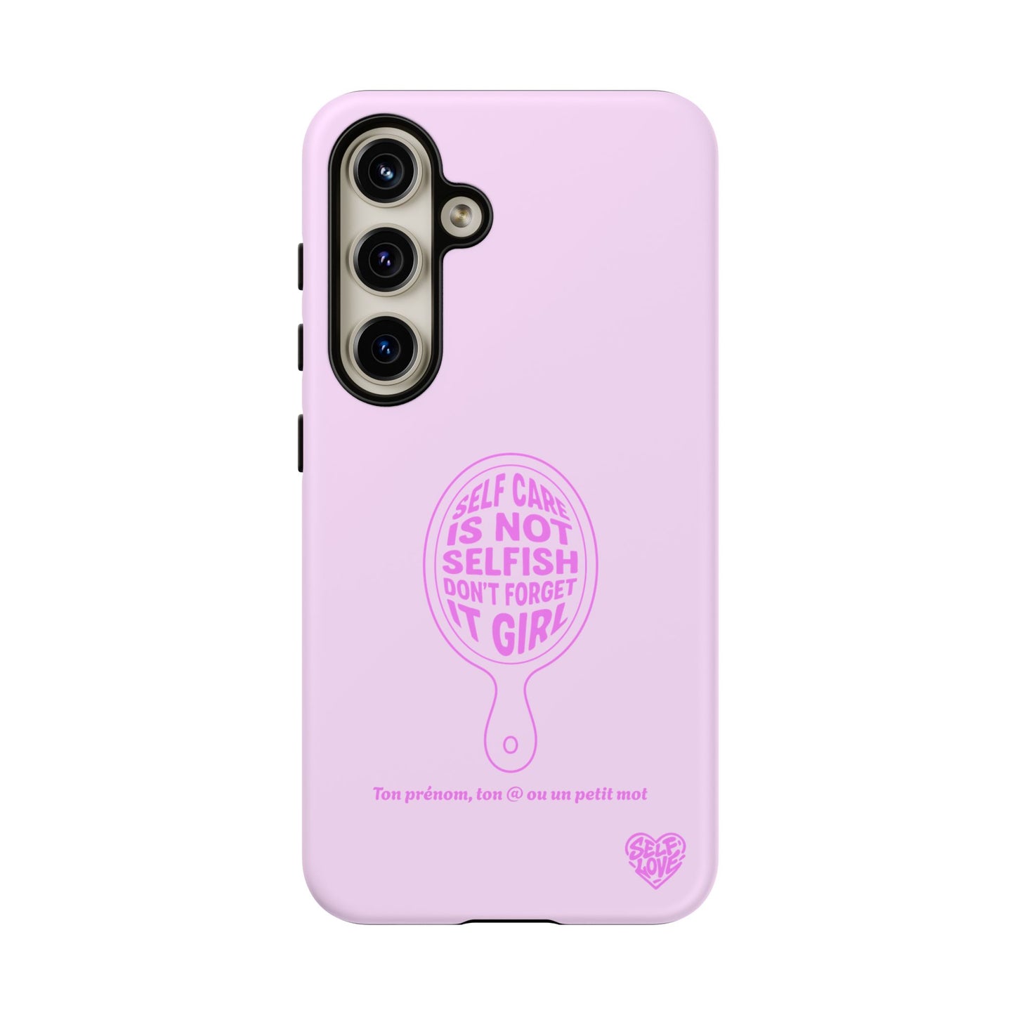 Self Care - Coque Samsung (rose)