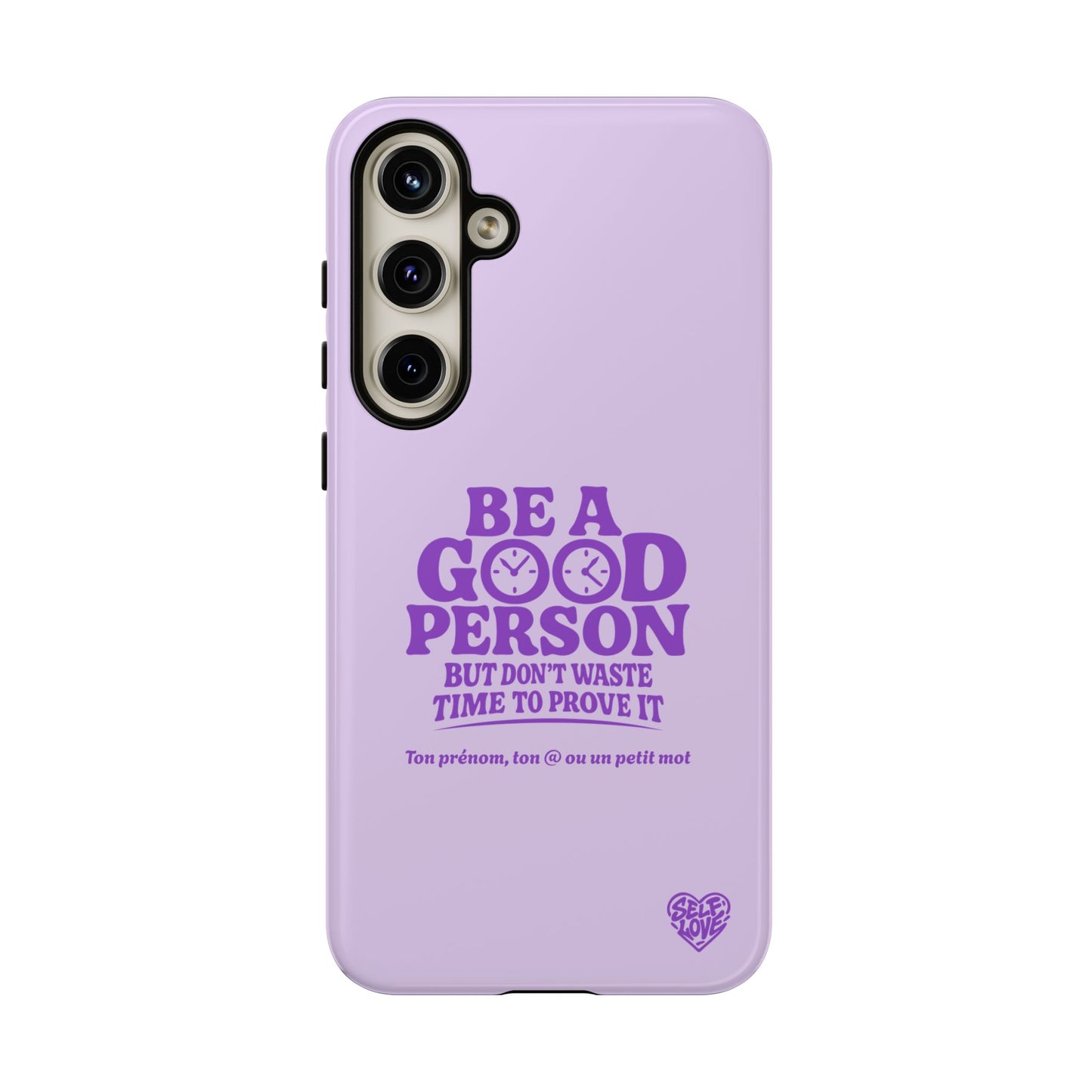 Be A Good Person - Coque Samsung (violet)