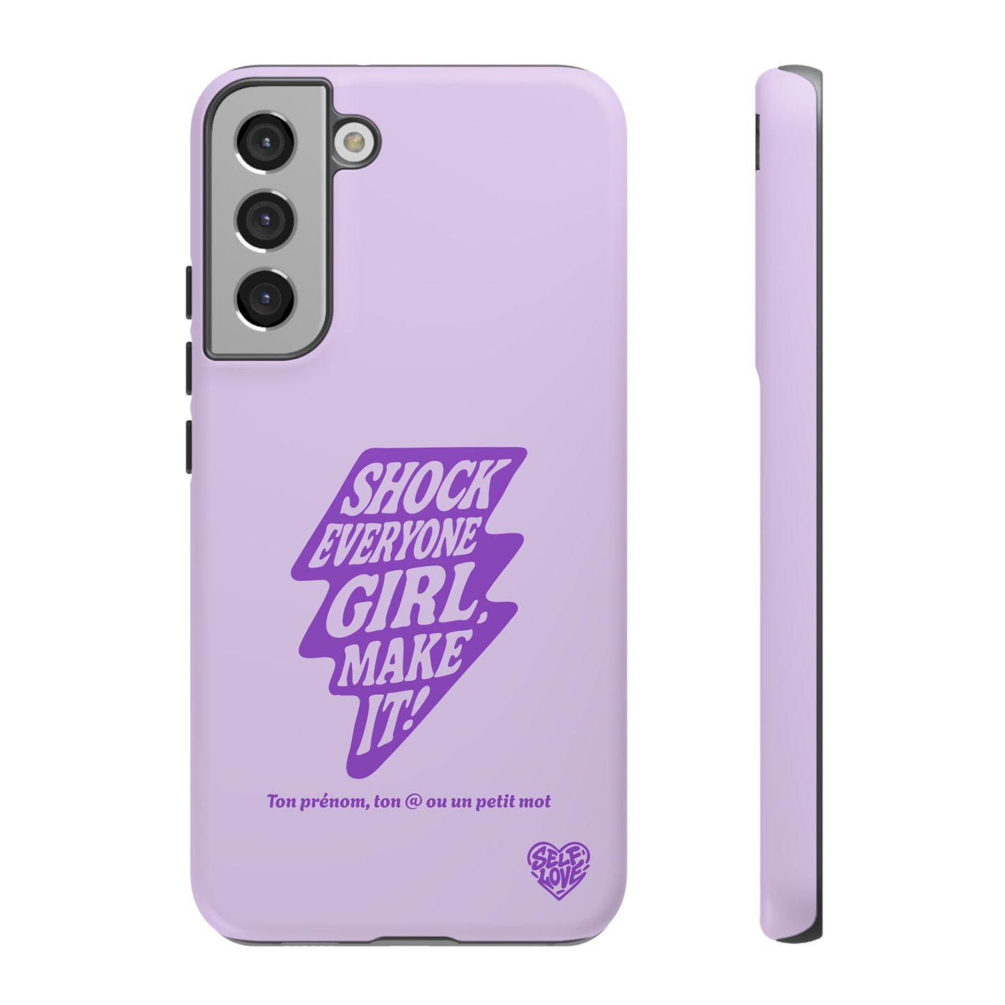 Shock Everyone - Coque Samsung (violet)