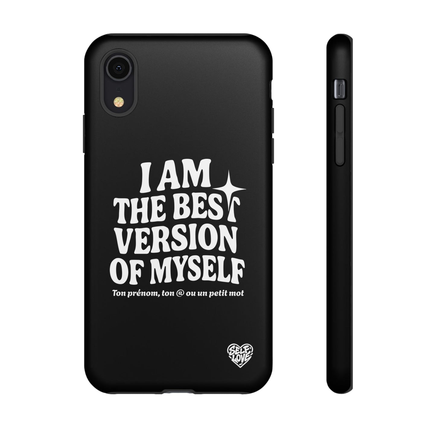 I Am The Best Version Of Myself - Coque iPhone (noir)