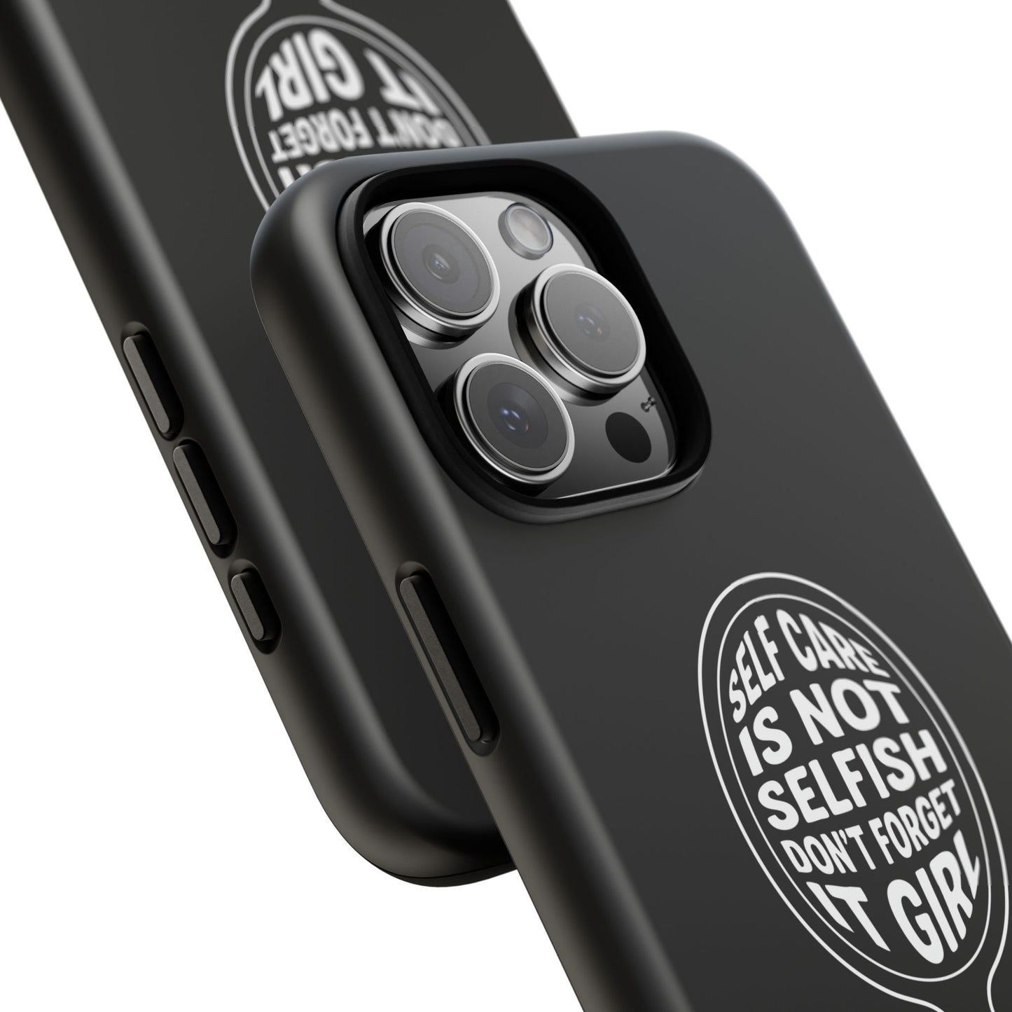 Self Care - Coque iPhone (noir)