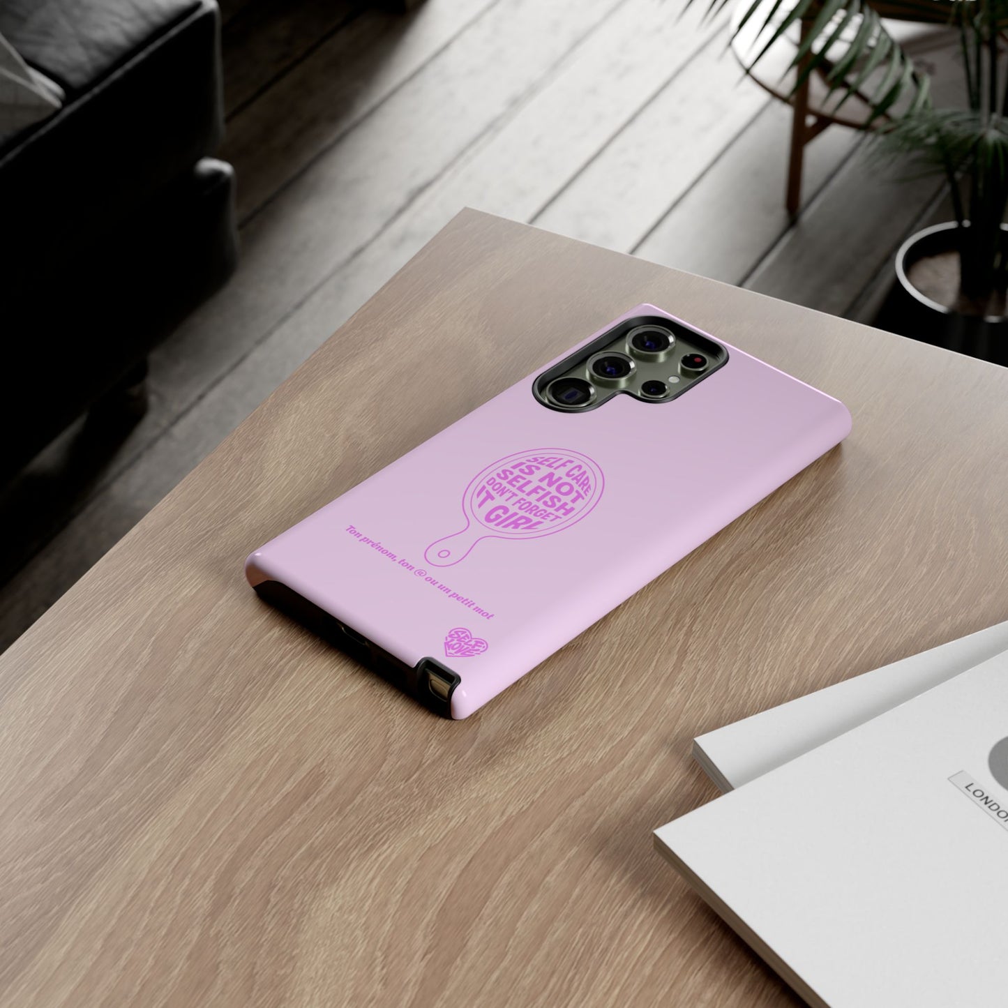 Self Care - Coque Samsung (rose)
