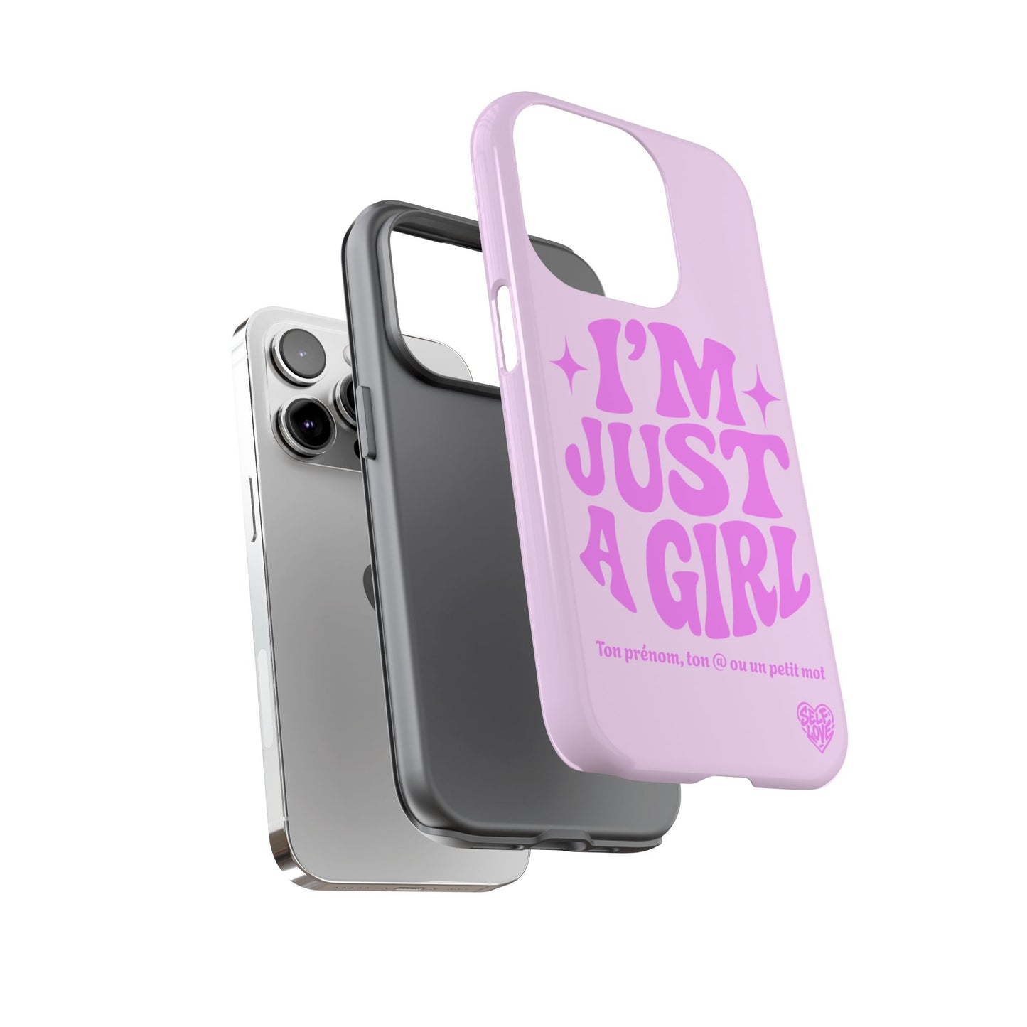 Im Just A Girl - Coque iPhone