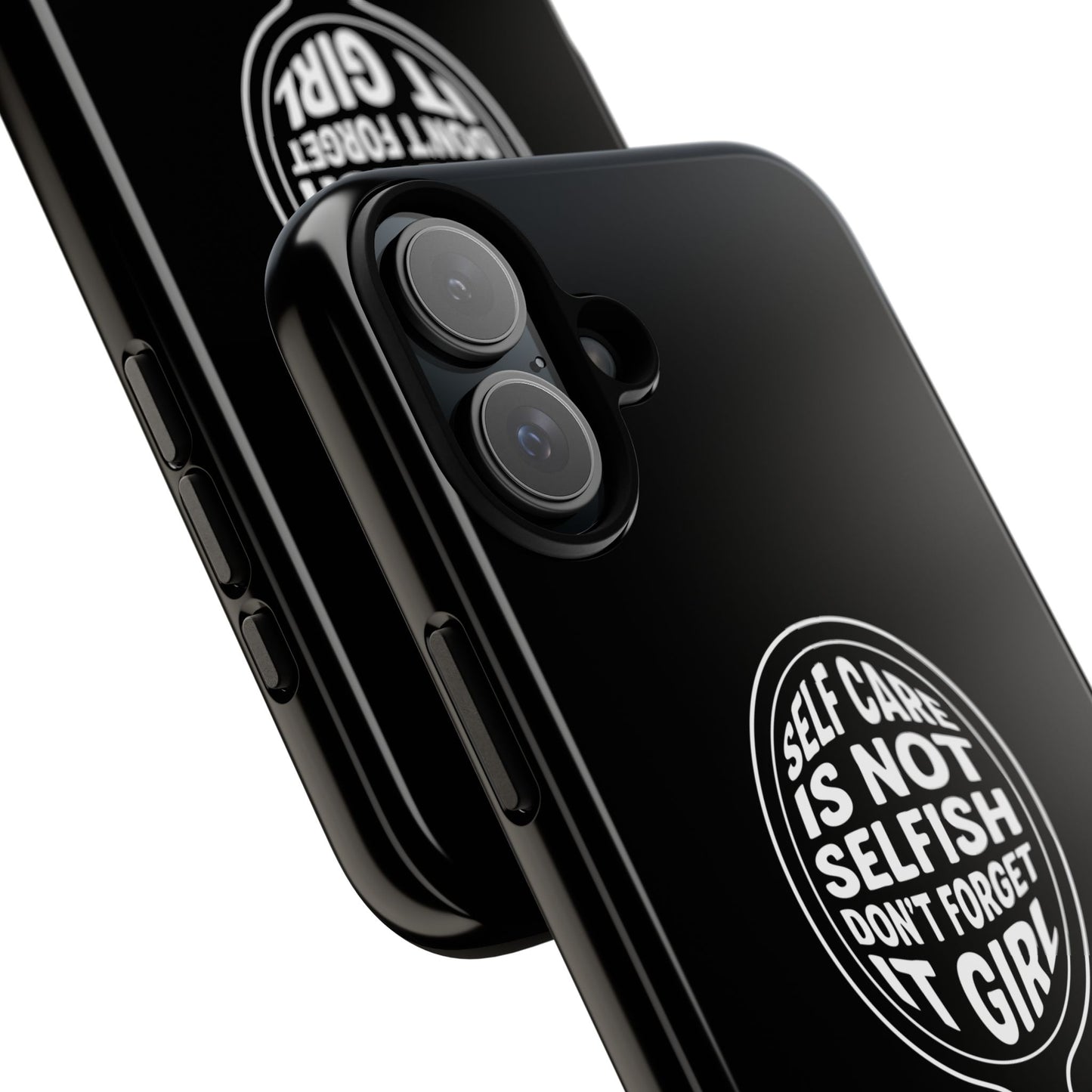 Self Care - Coque iPhone (noir)