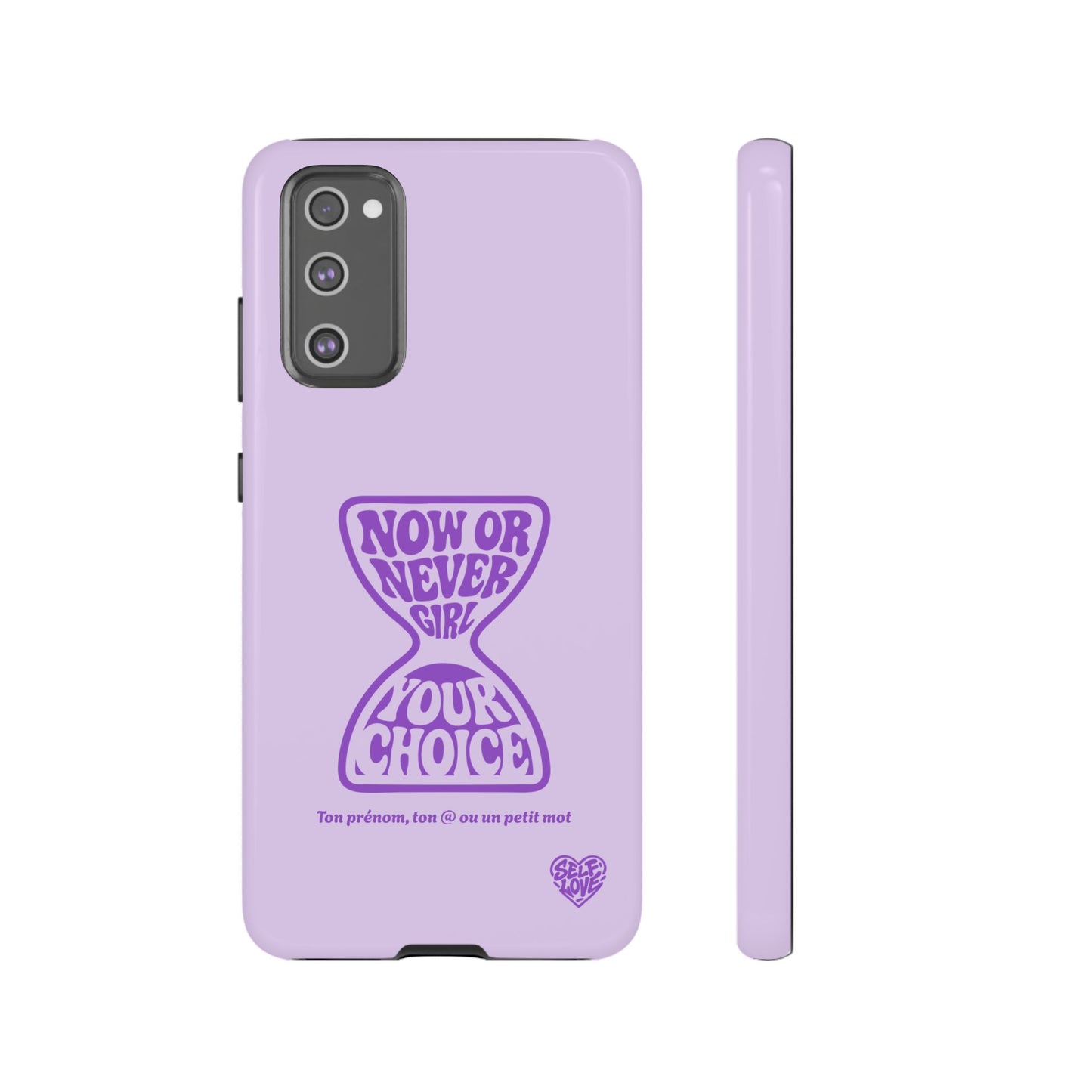 Now Or Never Girl - Coque Samsung (violet)