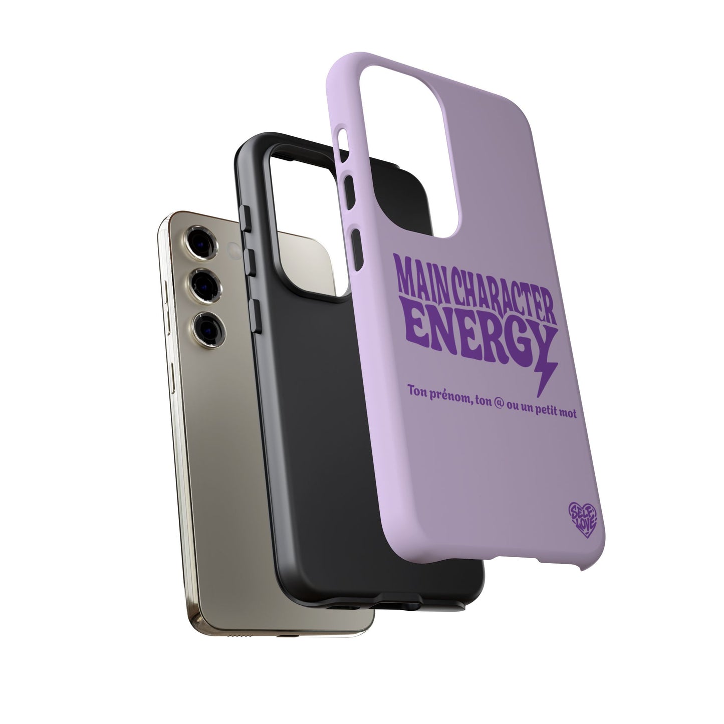 Main Character Energy - Coque Samsung (violet)