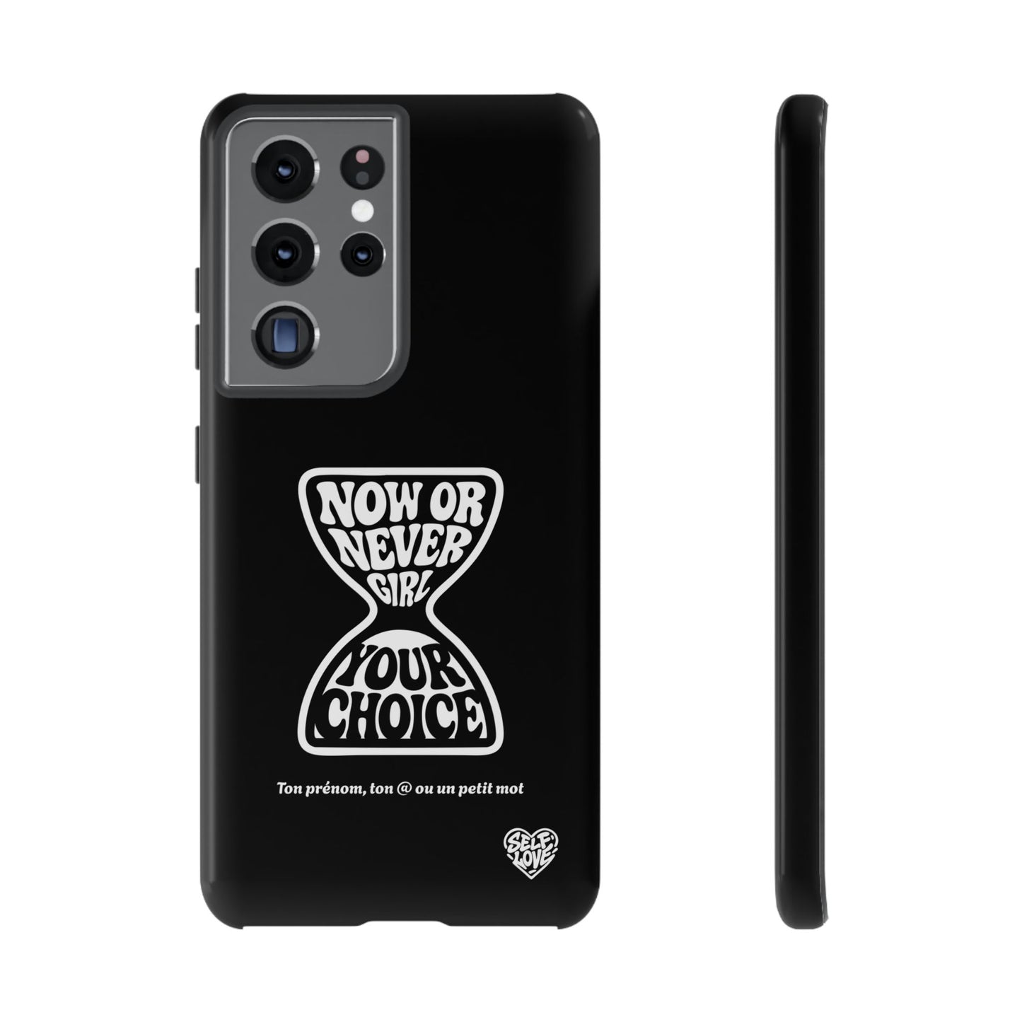 Now Or Never Girl - Coque Samsung (noir)
