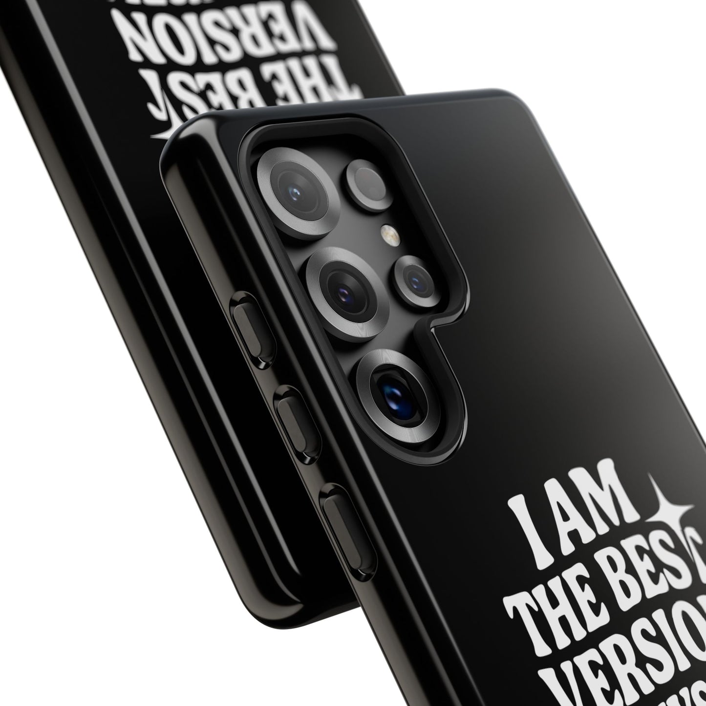 I Am The Best Version Of Myself - Coque Samsung (noir)