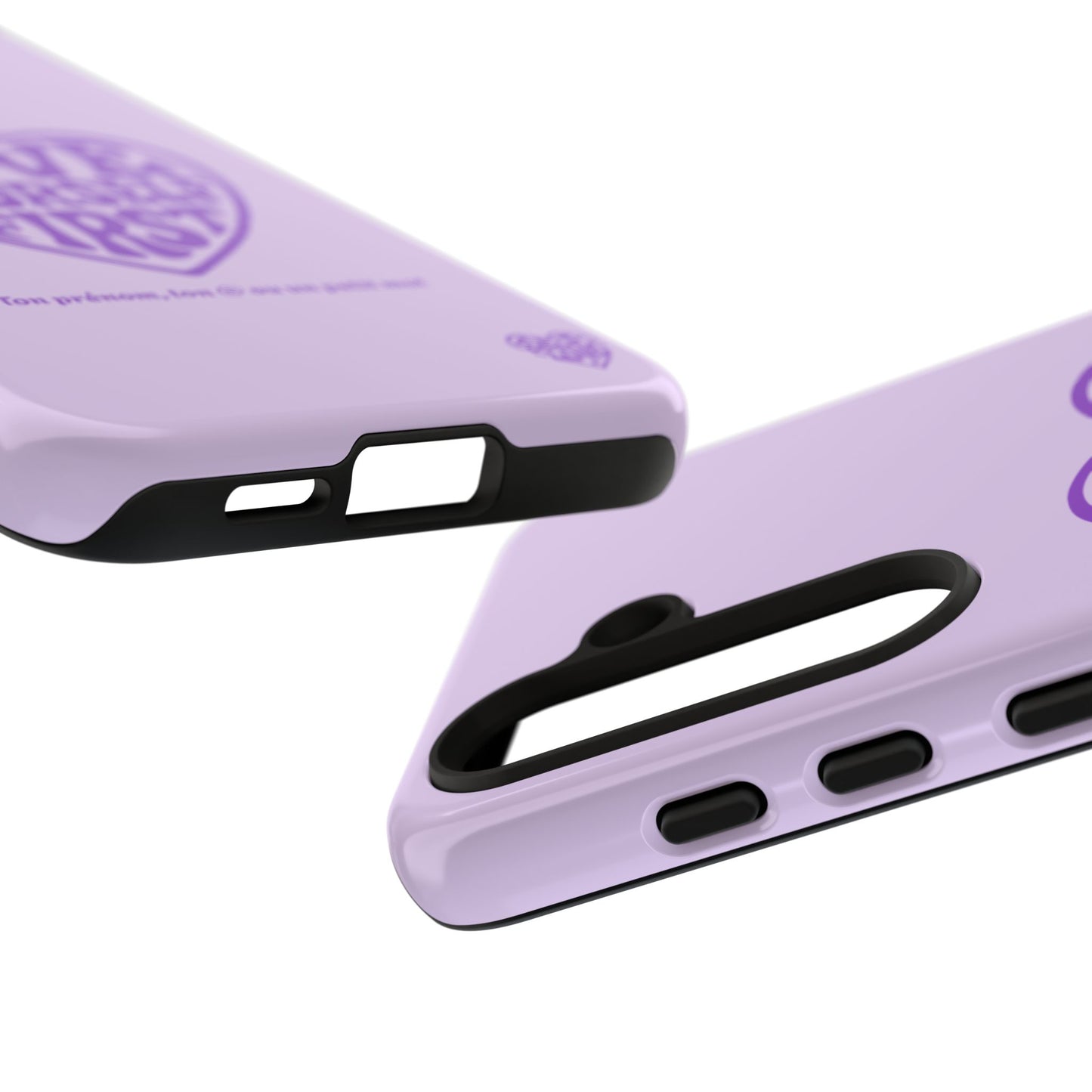 Love Yourself First - Coque Samsung (violet)