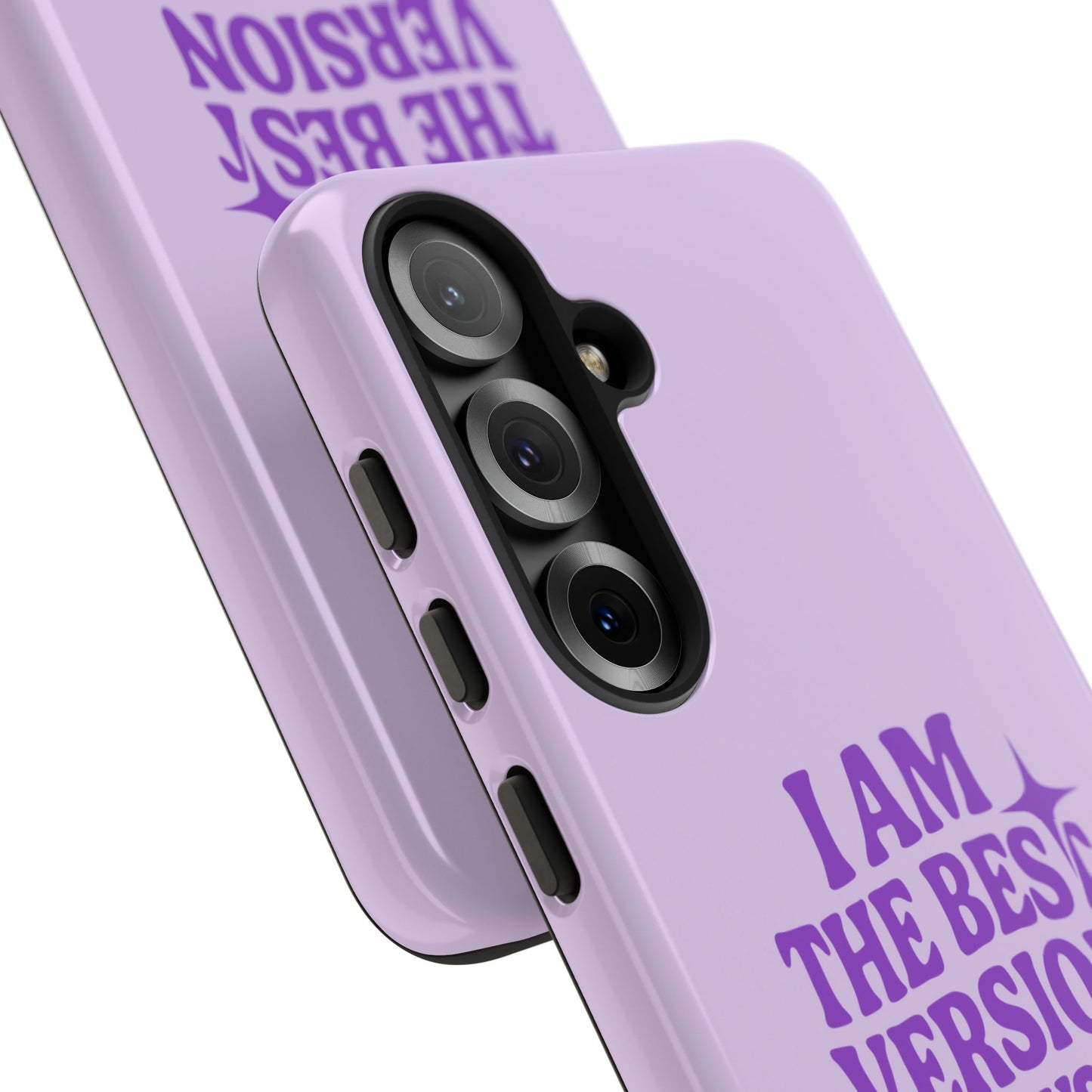 I Am The Best Version Of Myself - Coque Samsung (violet)