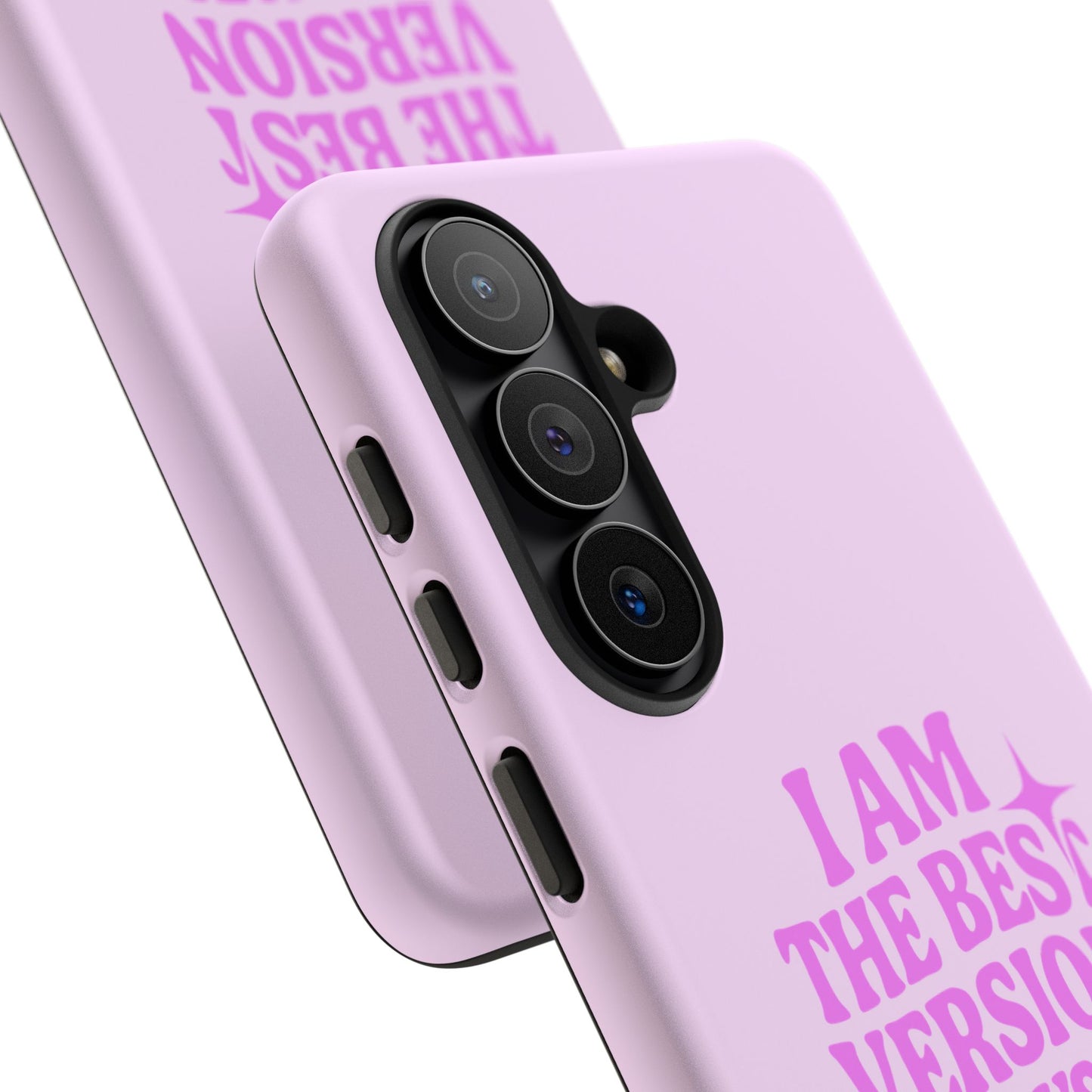 I Am The Best Version Of Myself - Coque Samsung (rose)