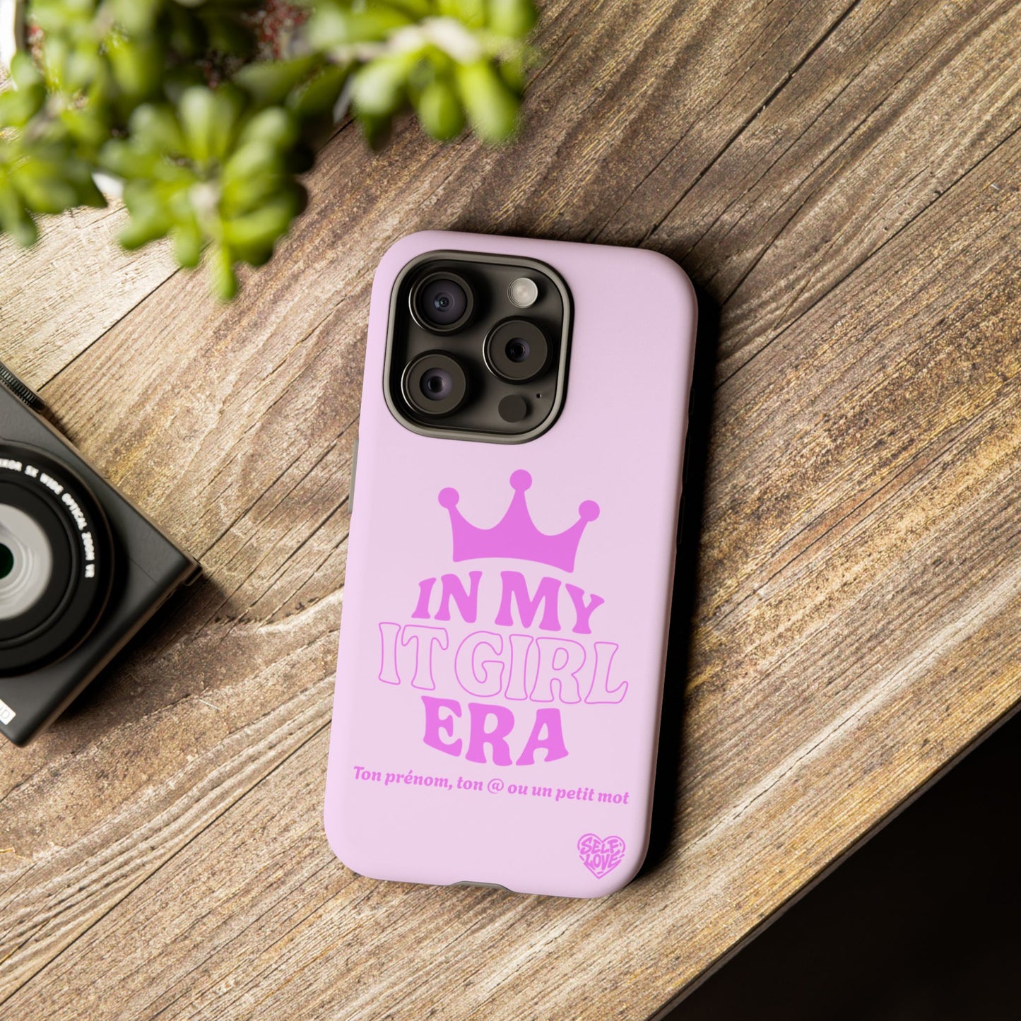 In My It Girl Era - Coque iPhone (rose)