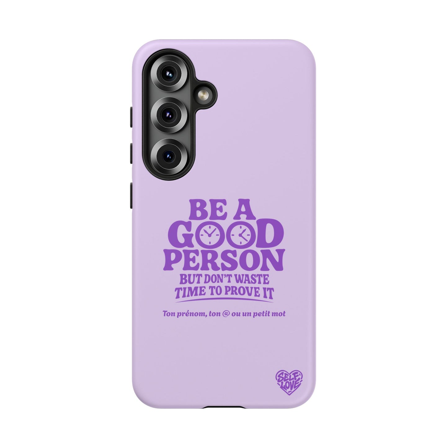 Be A Good Person - Coque Samsung (violet)