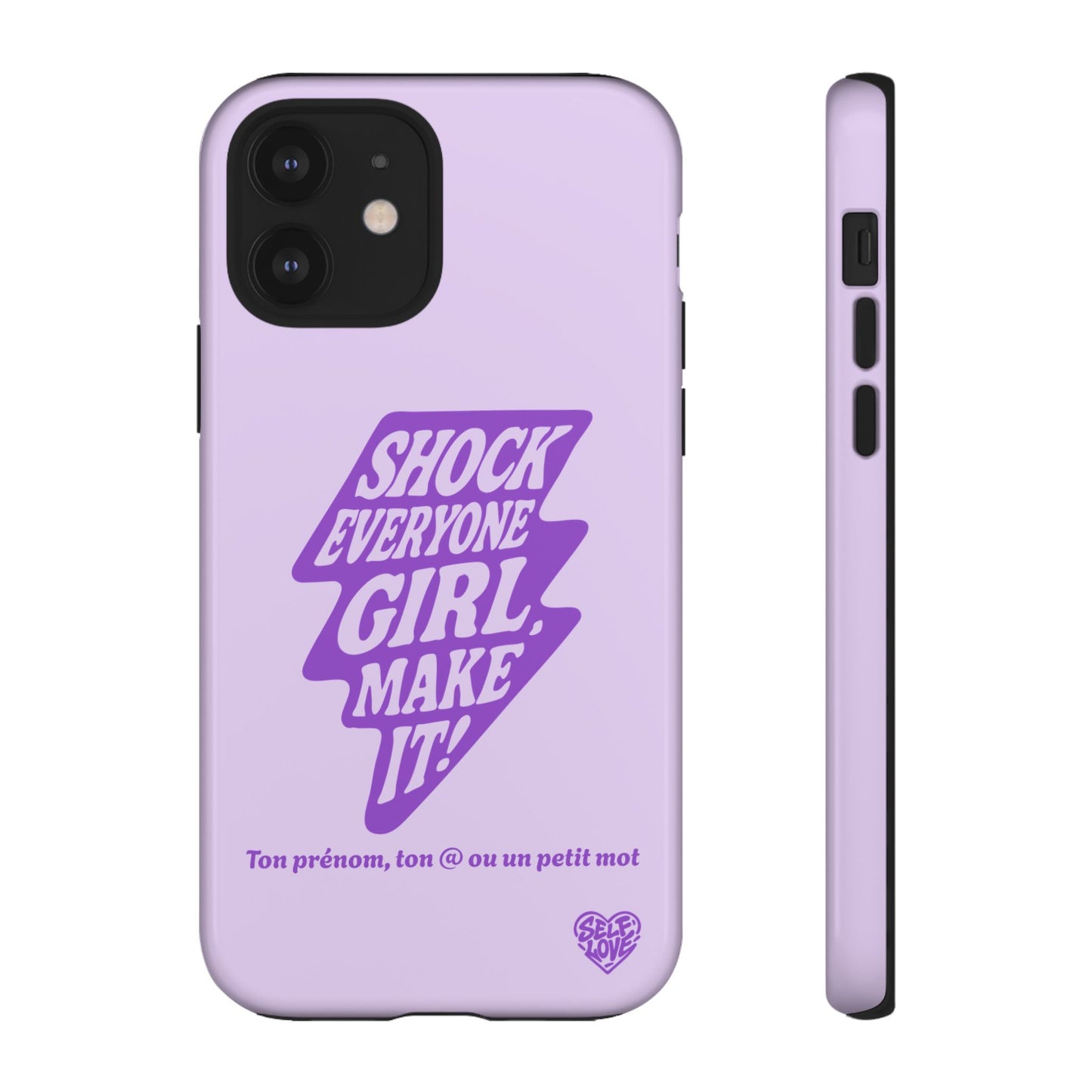 Shock Everyone - Coque iPhone (violet)