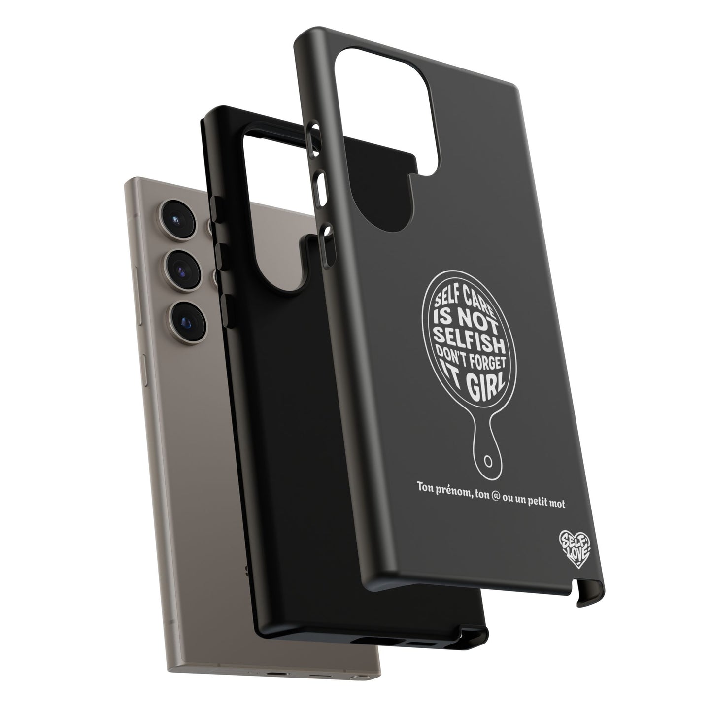 Self Care - Coque Samsung (noir)