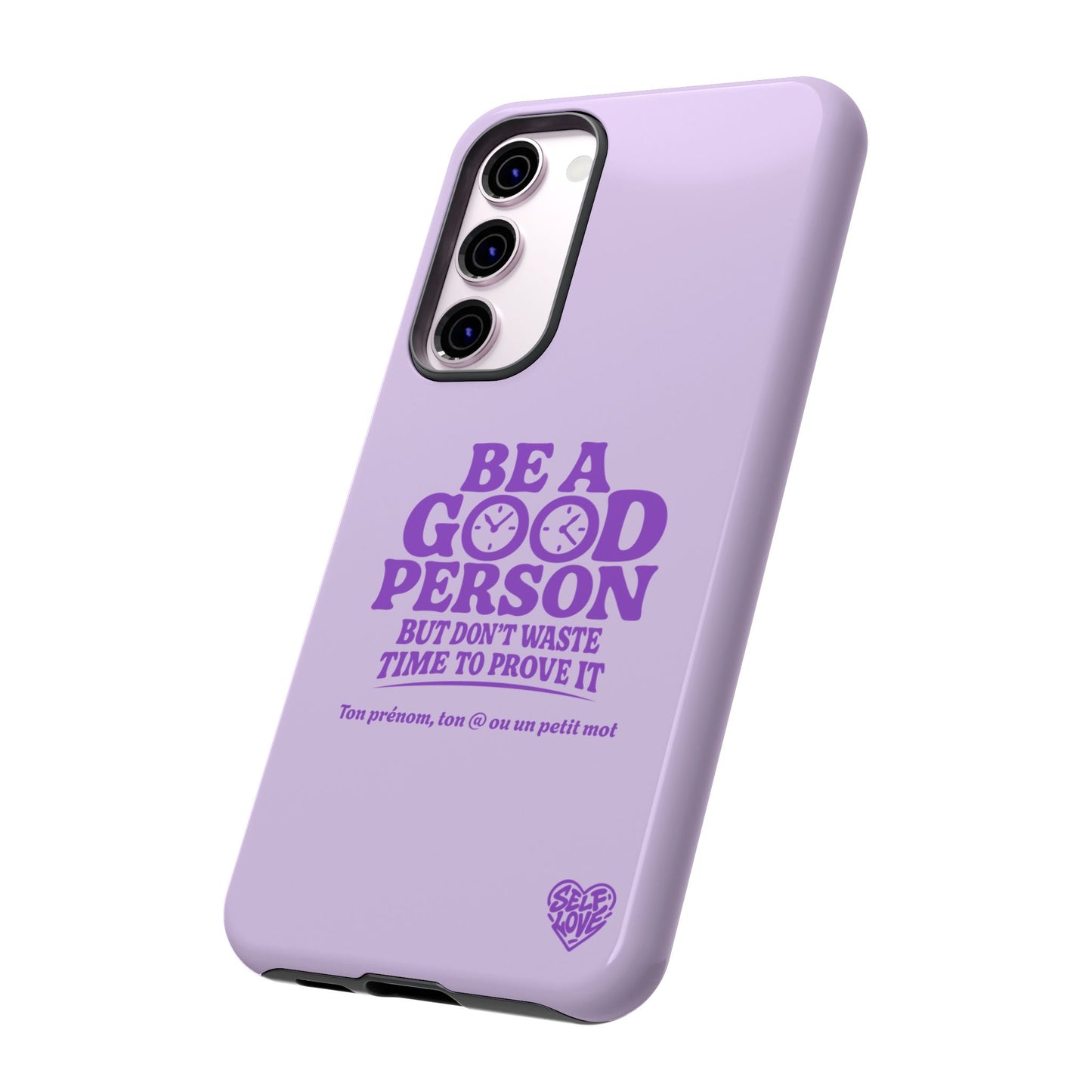 Be A Good Person - Coque Samsung (violet)