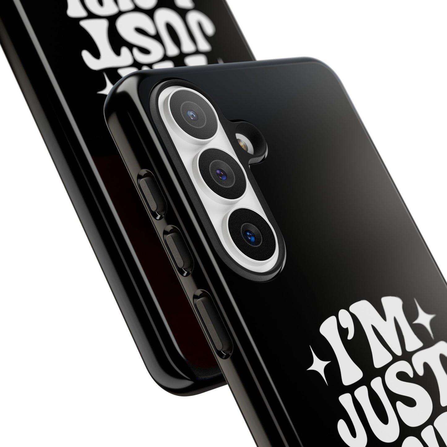 Im Just A Girl - Coque Samsung (noir)