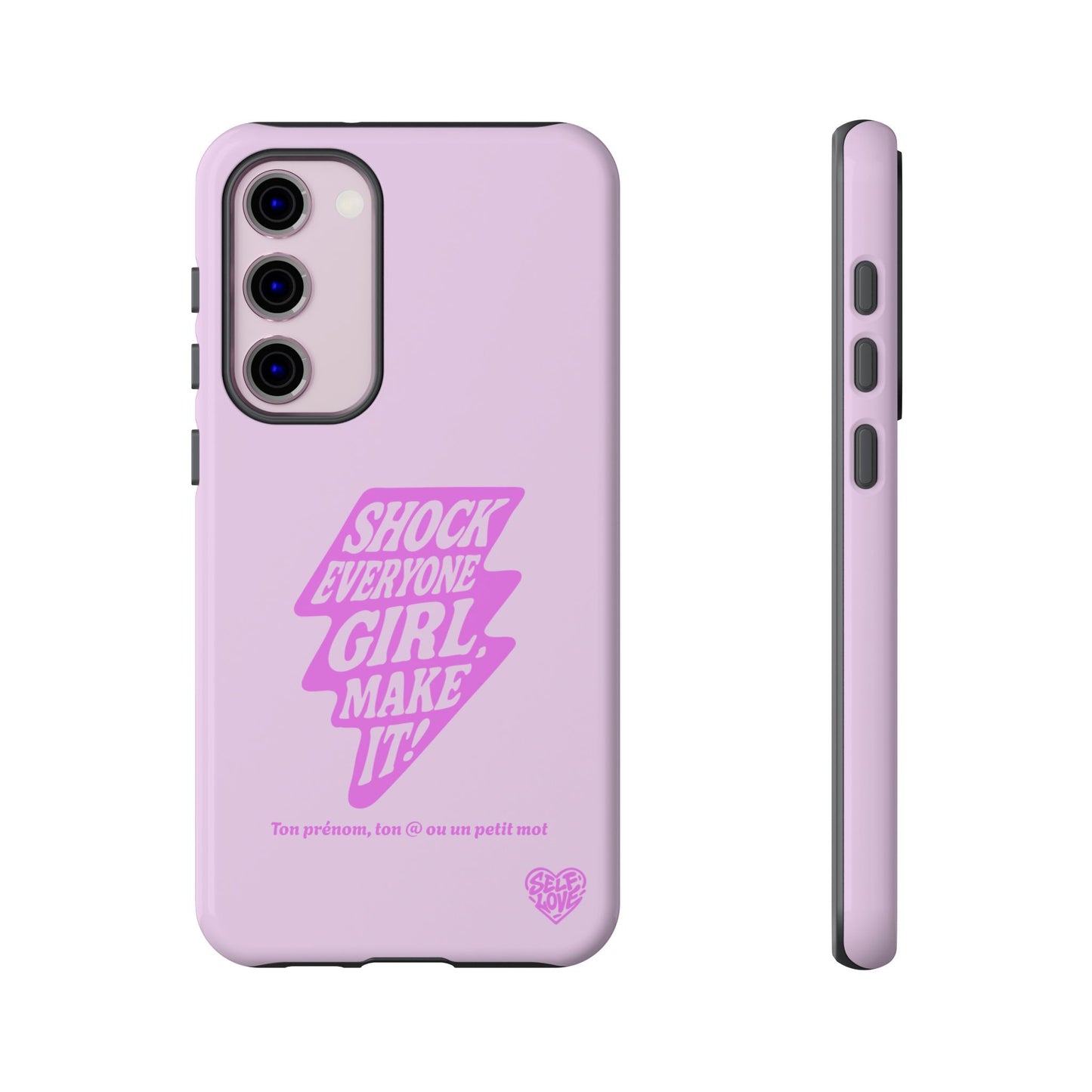 Shock Everyone - Coque Samsung (rose)