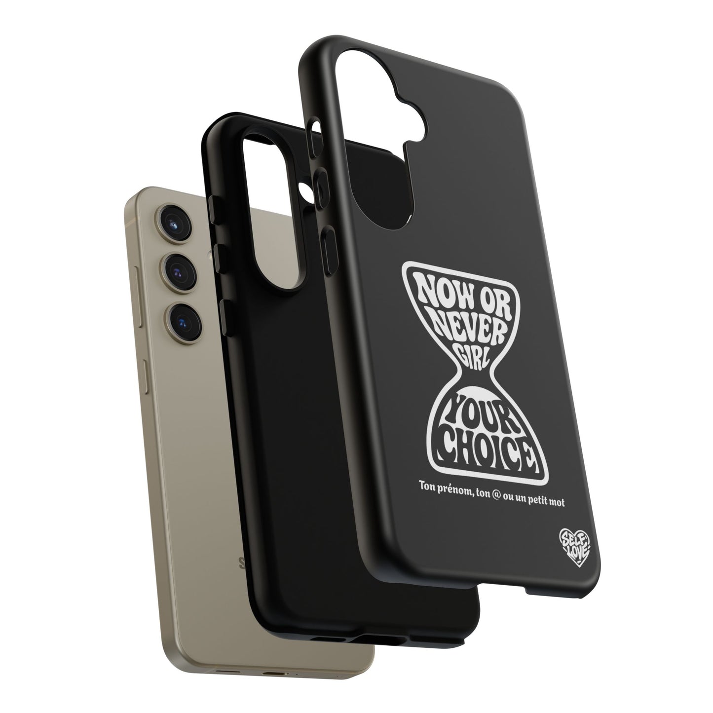 Now Or Never Girl - Coque Samsung (noir)