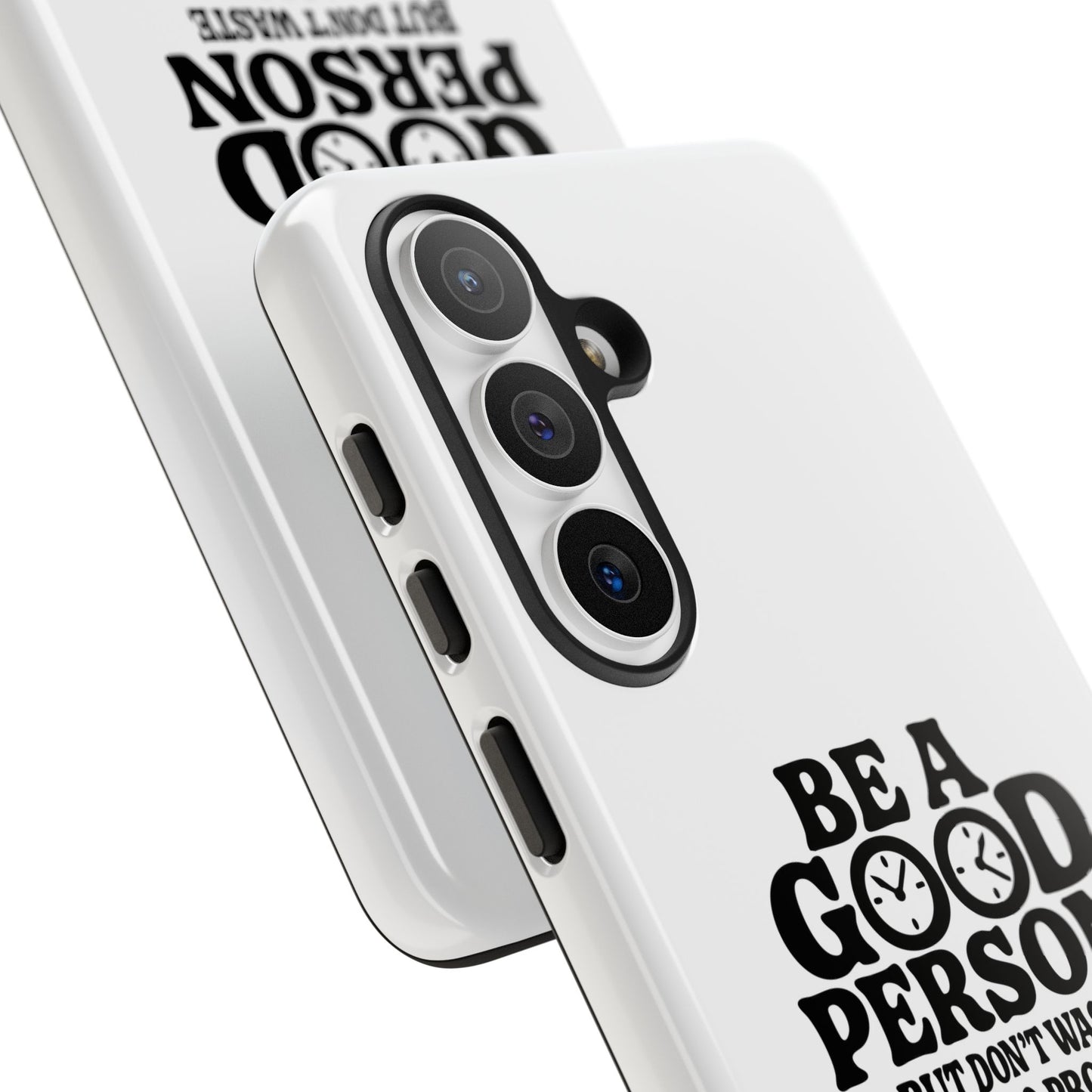 Be A Good Person - Coque Samsung (blanc)