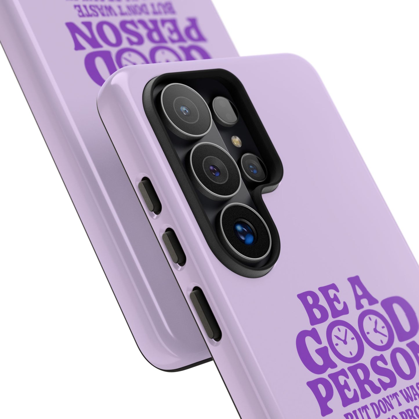 Be A Good Person - Coque Samsung (violet)