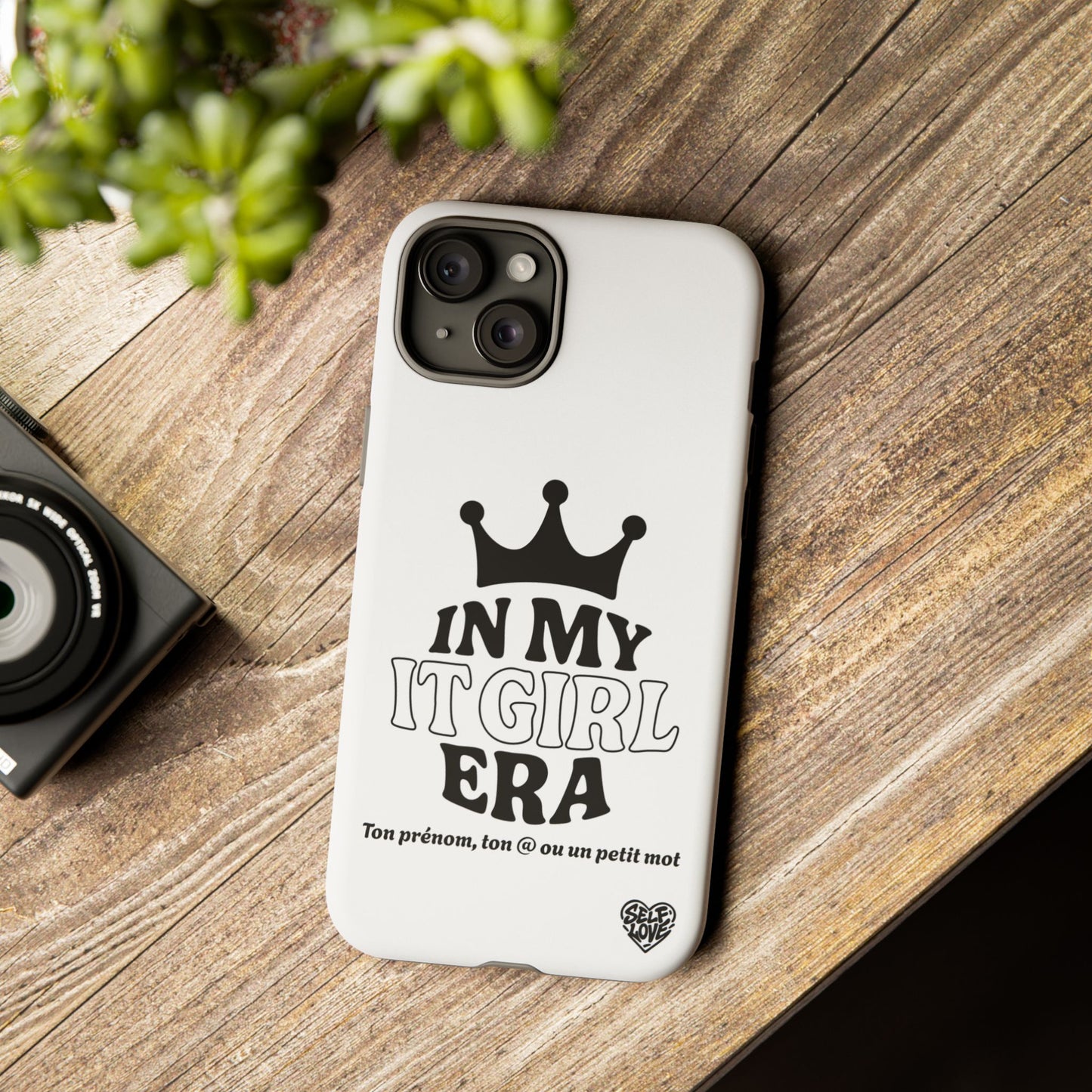 In My It Girl Era - Coque iPhone (blanc)