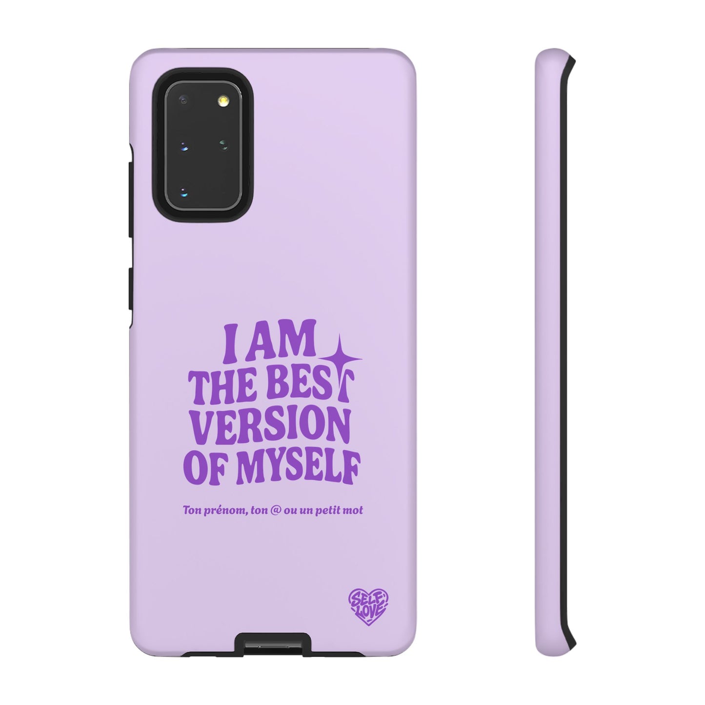 I Am The Best Version Of Myself - Coque Samsung (violet)