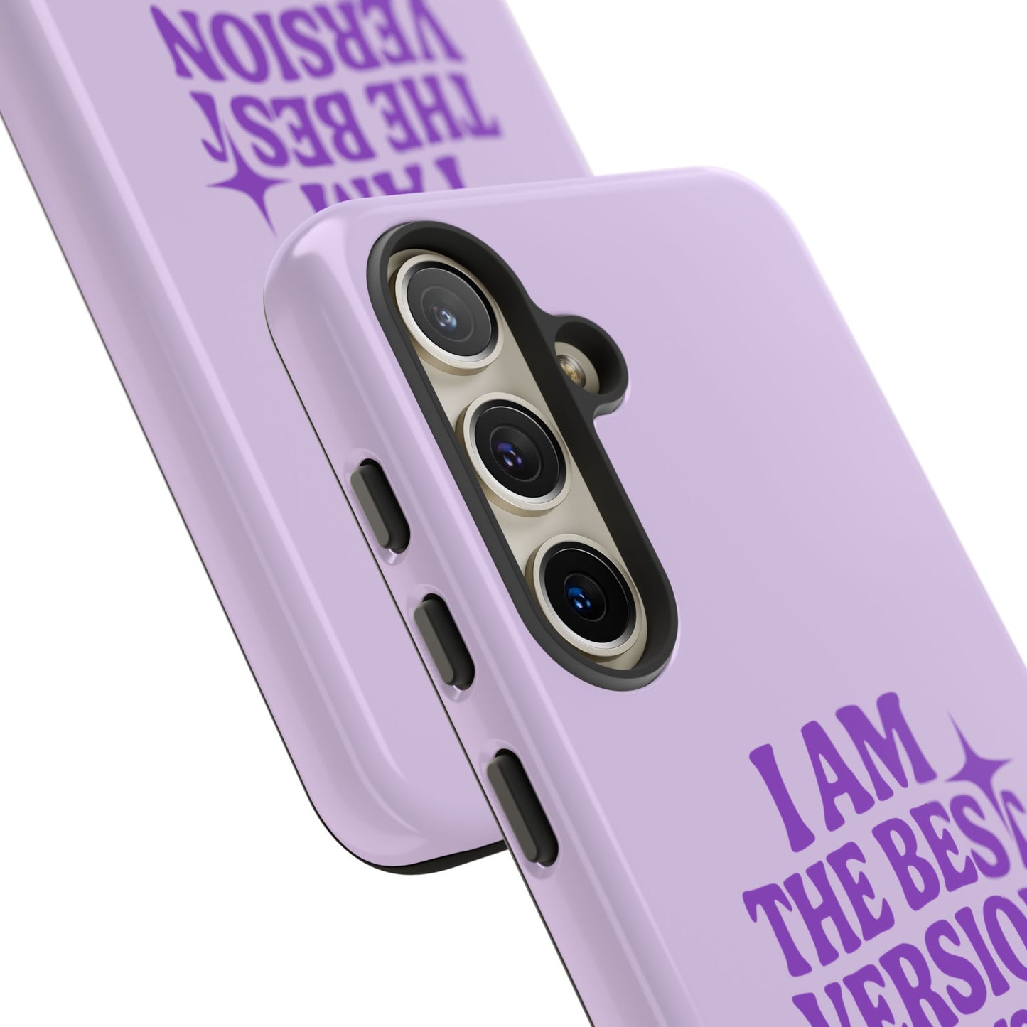 I Am The Best Version Of Myself - Coque Samsung (violet)