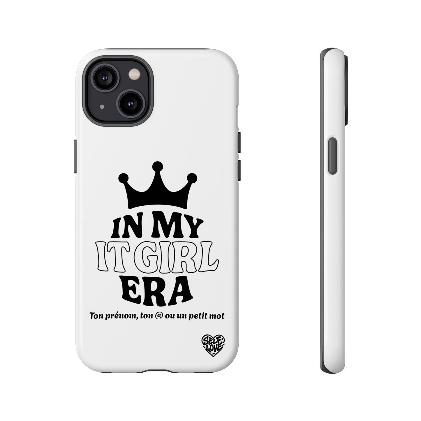 In My It Girl Era - Coque iPhone (blanc)