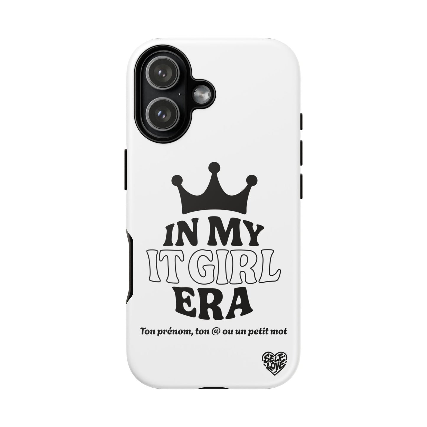 In My It Girl Era - Coque iPhone (blanc)