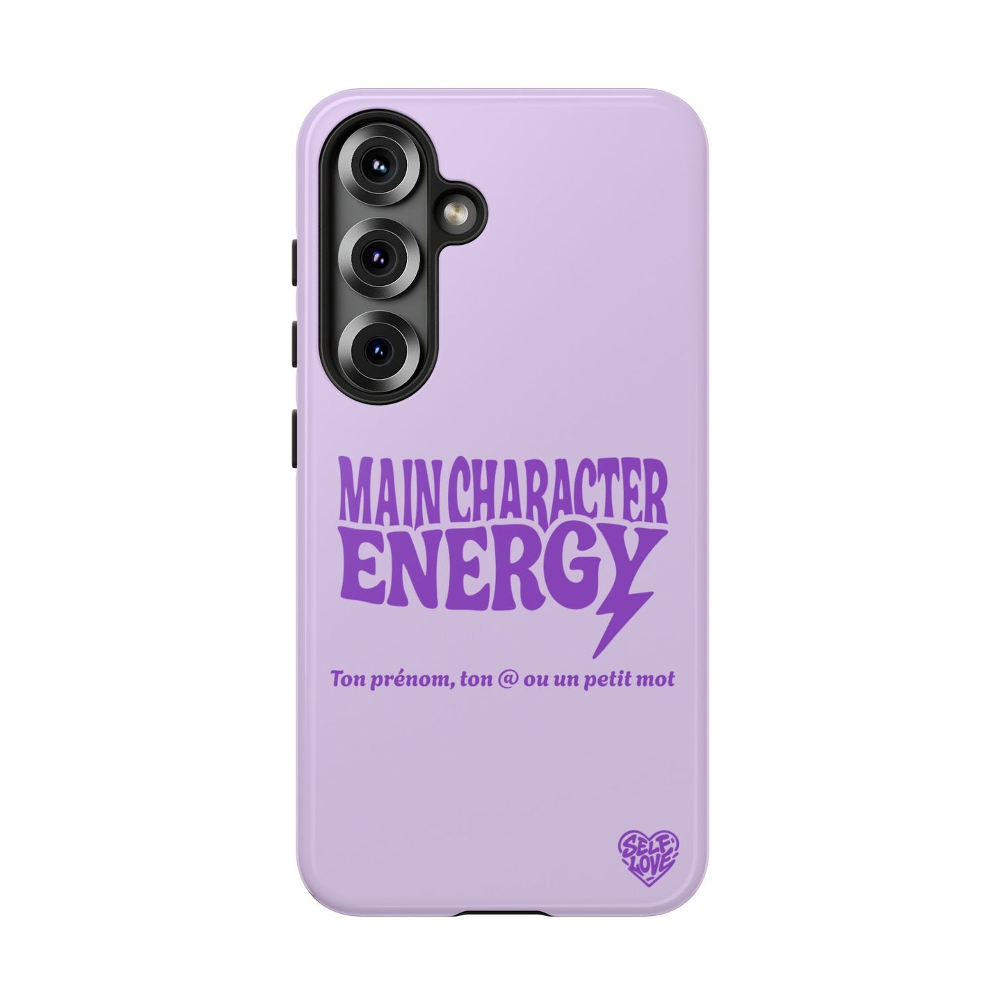 Main Character Energy - Coque Samsung (violet)