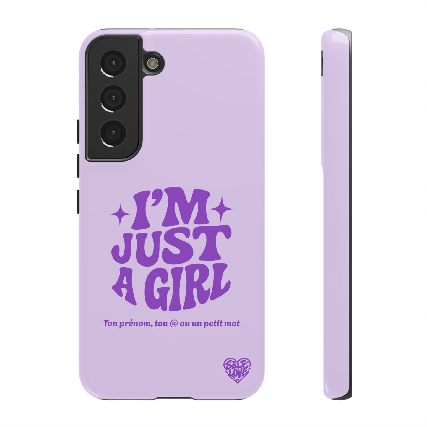 Im Just A Girl - Coque Samsung (violet)