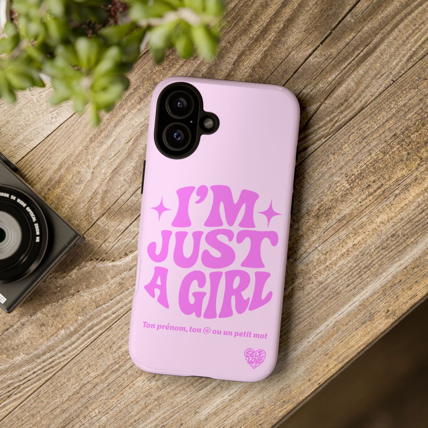 Im Just A Girl - Coque iPhone