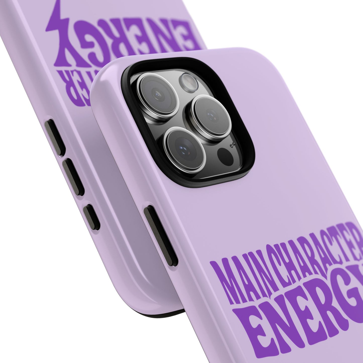 Main Character Energy - Coque iPhone (violet)