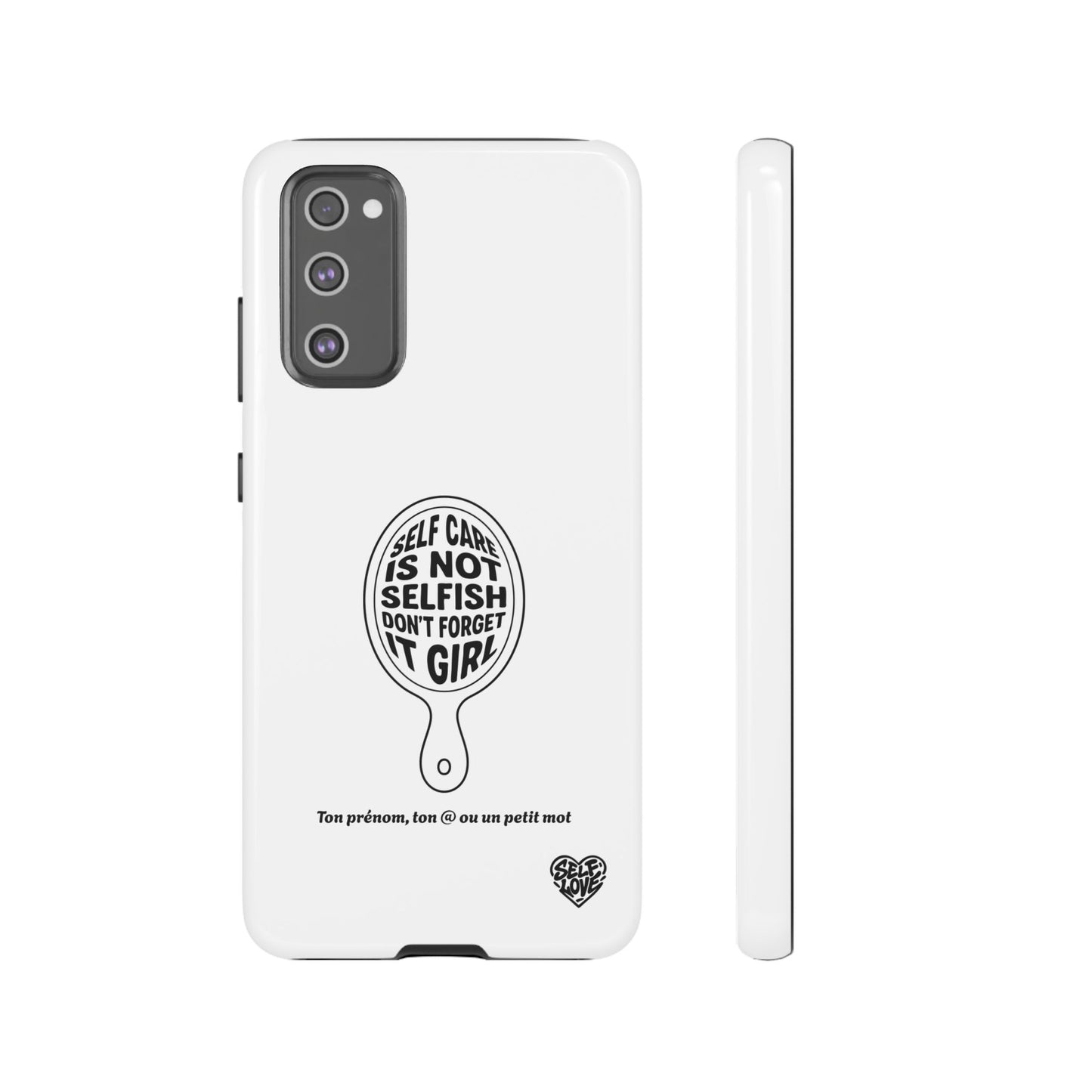 Self Care - Coque Samsung (blanc)