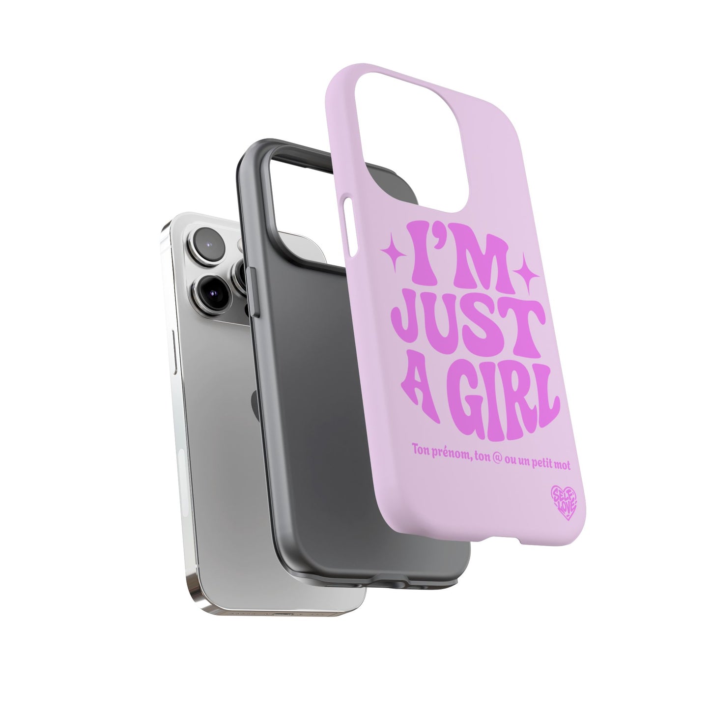 Im Just A Girl - Coque iPhone