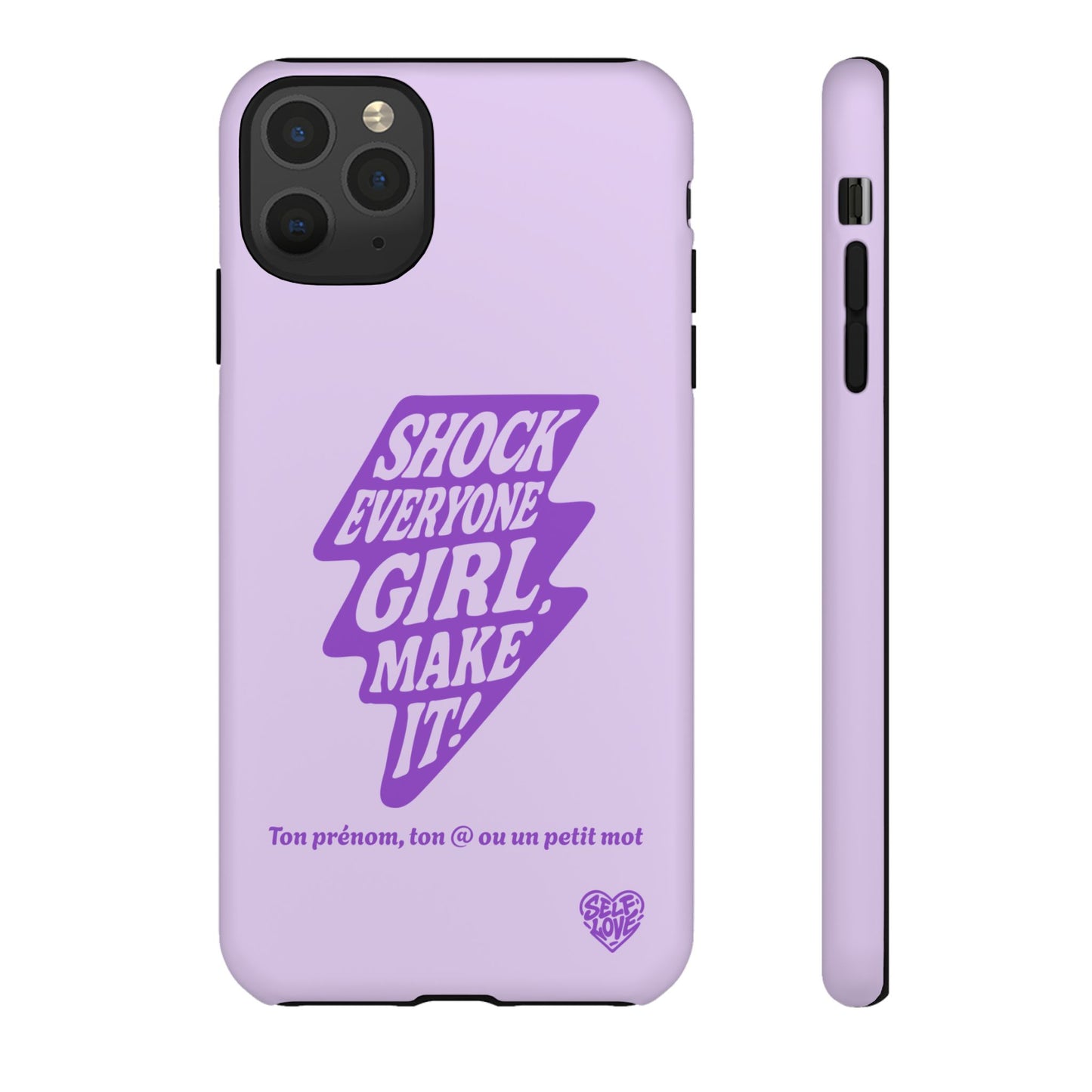 Shock Everyone - Coque iPhone (violet)